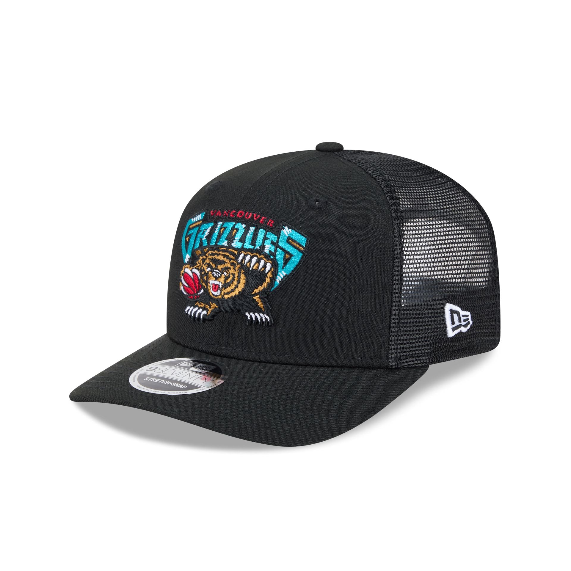 Vancouver Grizzlies 1995-2001 Hardwood Classics 9Seventy Trucker Hat