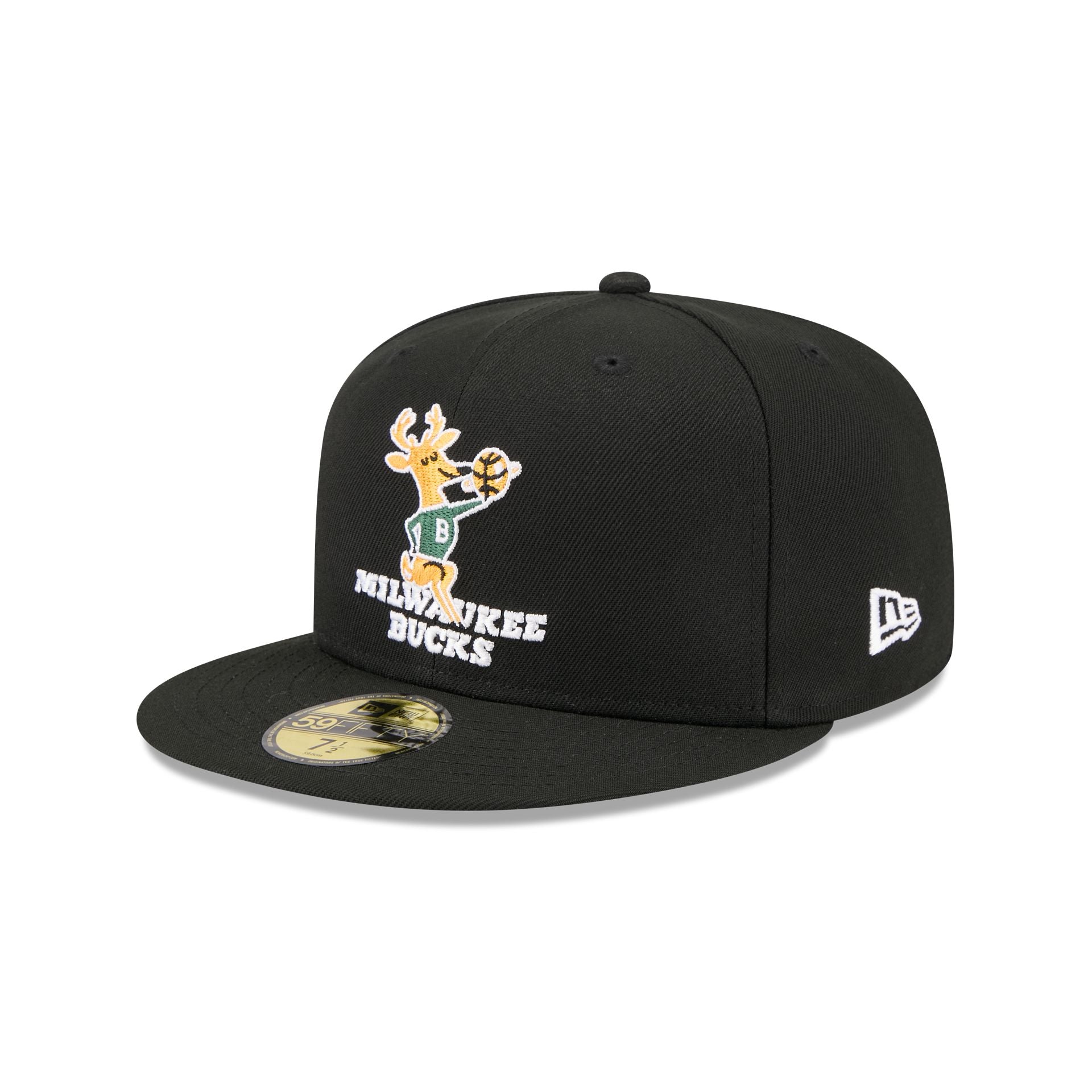 Milwaukee Bucks 1968-1992 Hardwood Classics 59Fifty Fitted Hat