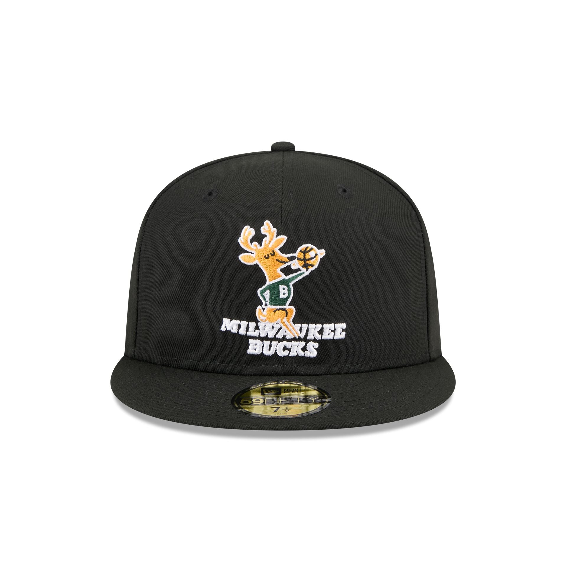 Alternative view of Milwaukee Bucks 1968-1992 Hardwood Classics 59Fifty Fitted Hat