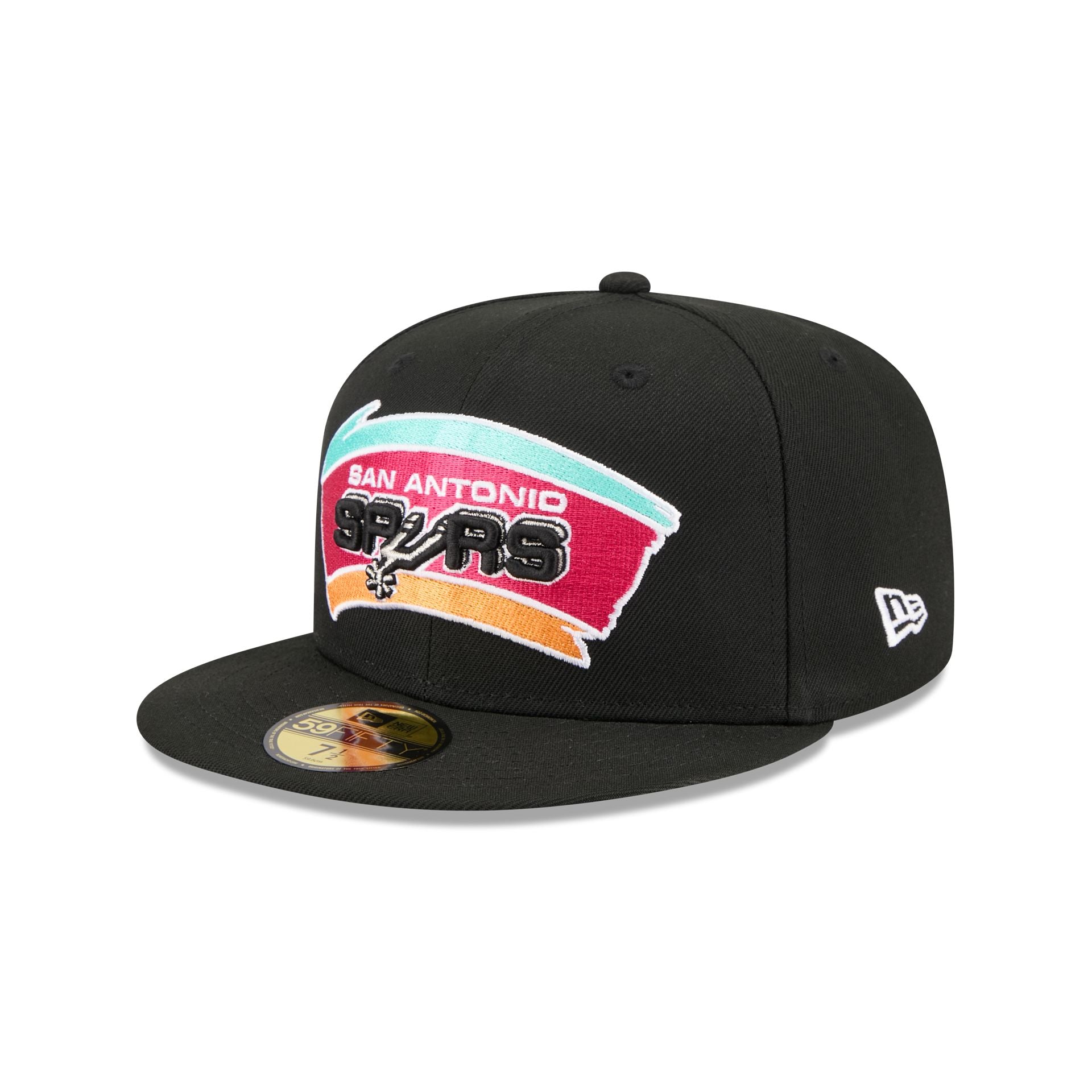 San Antonio Spurs 1989-2001 Hardwood Classics 59Fifty Fitted Hat