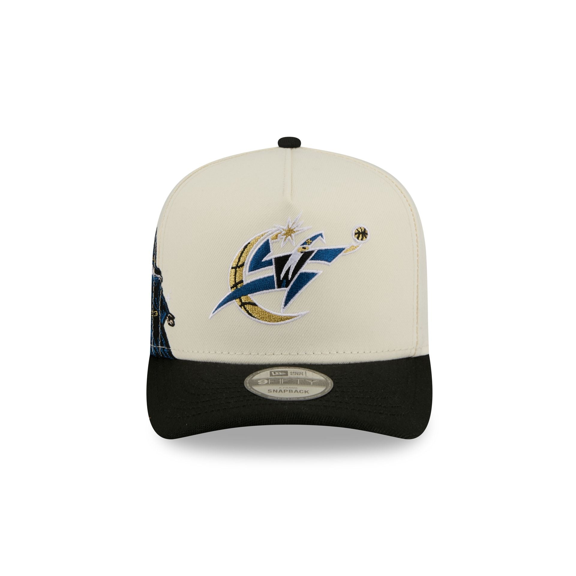 Alternative view of Washington Wizards 2007-2011 Hardwood Classics Chrome White 9Fifty A-Frame Snapback Hat