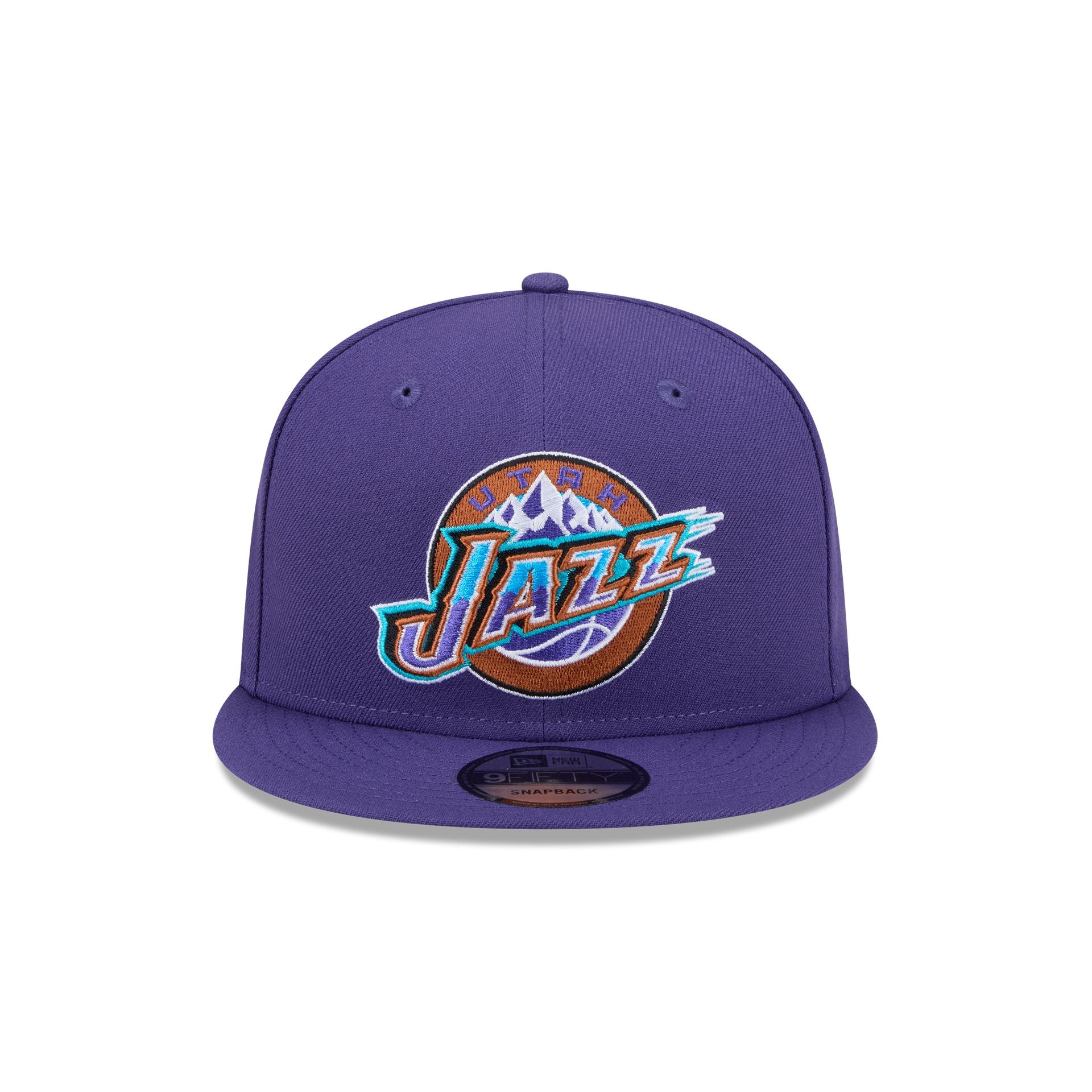 Alternative view of Utah Jazz 1979-1996 Hardwood Classics 9Fifty Snapback Hat