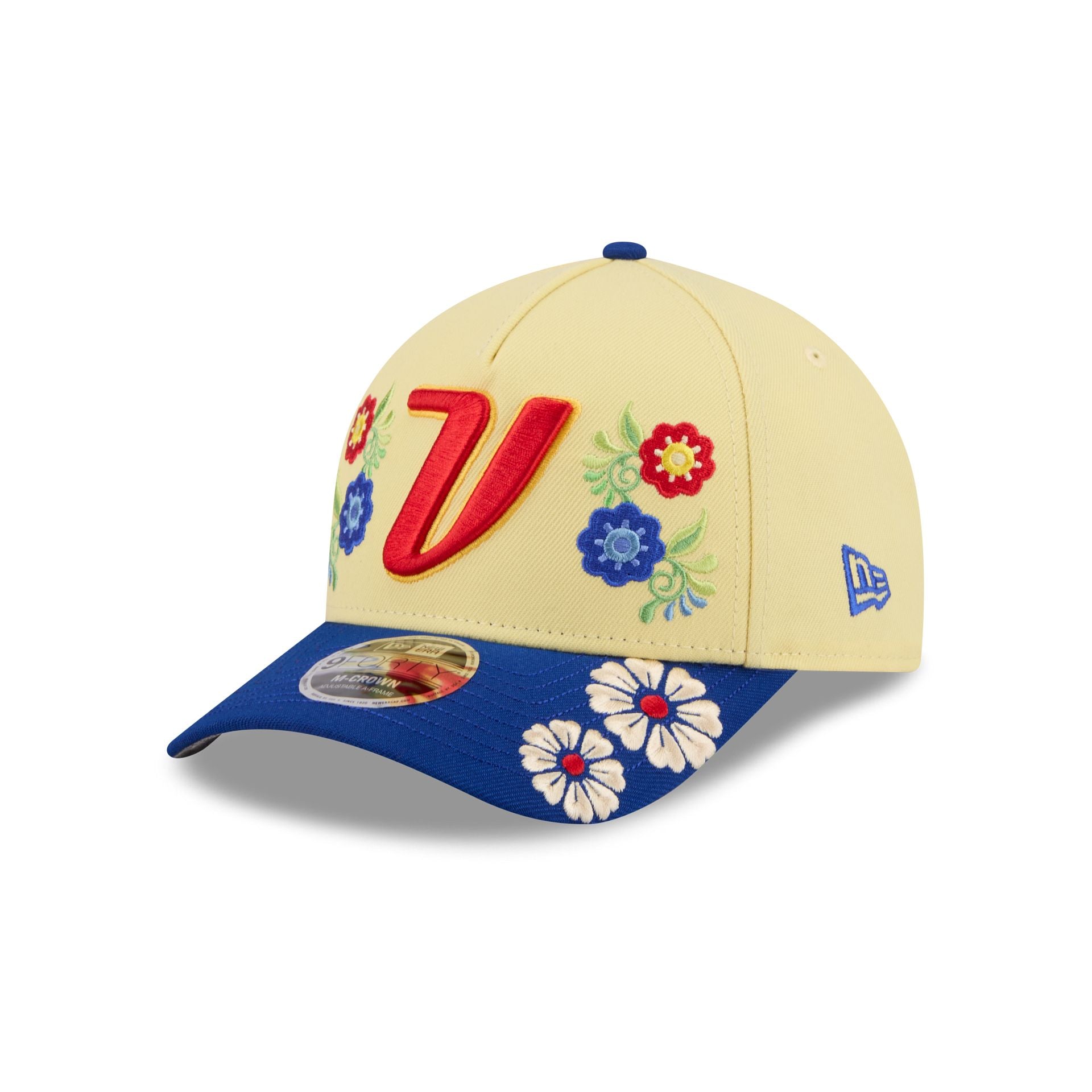 Venezuela Latin Embroidery 9Forty A-Frame Snapback Hat
