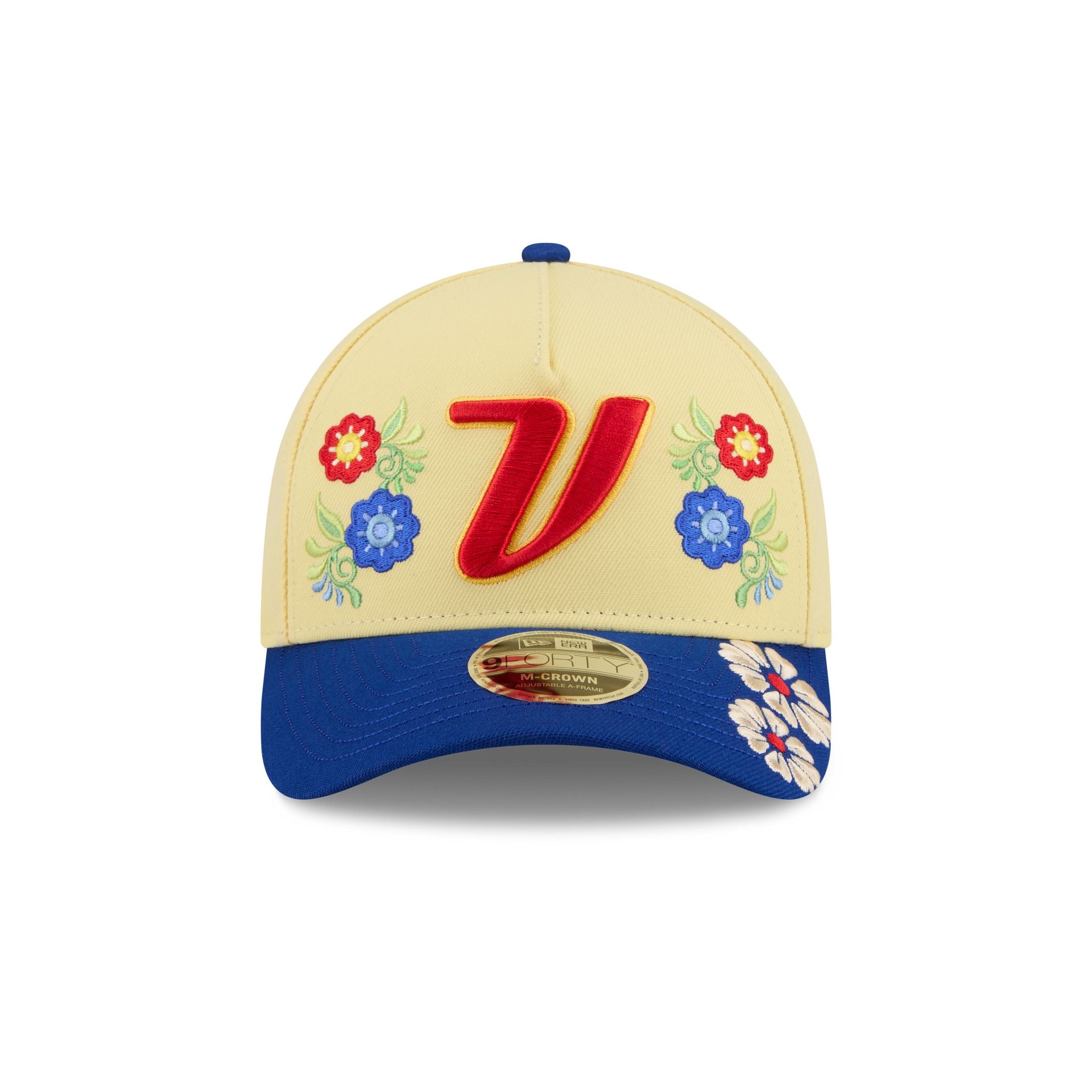 Alternative view of Venezuela Latin Embroidery 9Forty A-Frame Snapback Hat