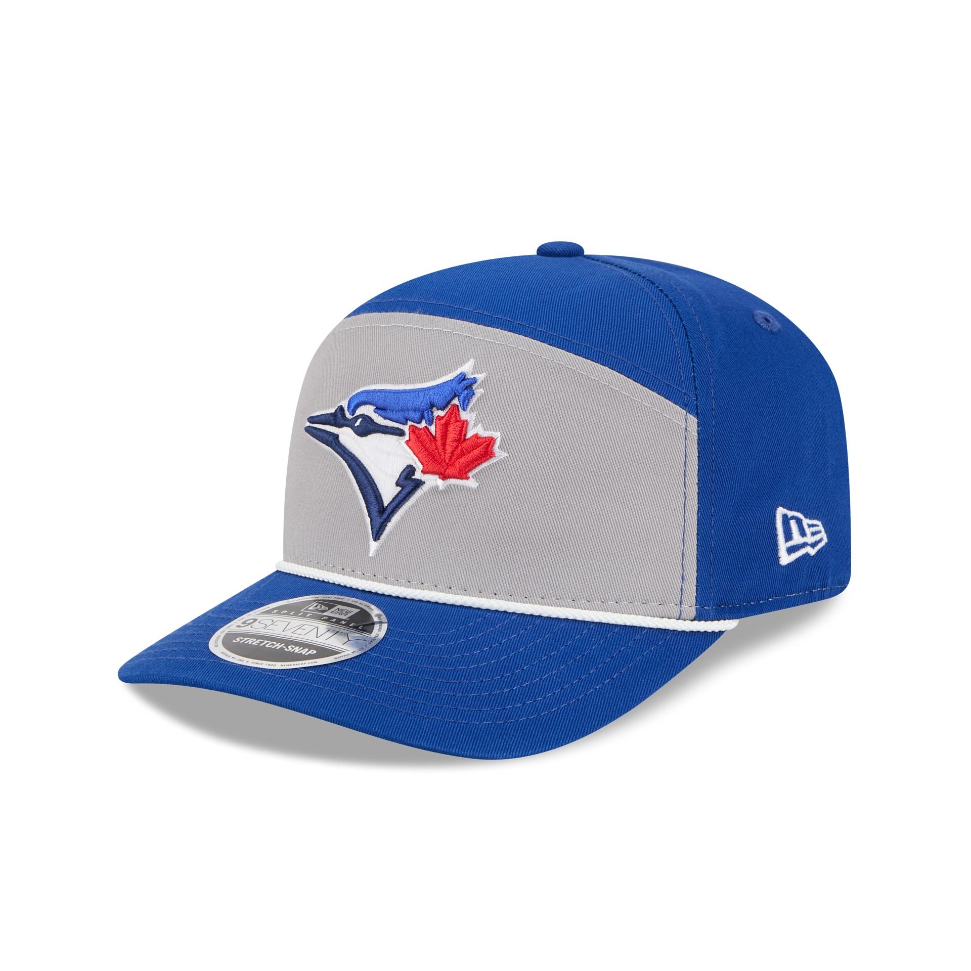 Toronto Blue Jays Split Panel 9Seventy Stretch-Snap Hat