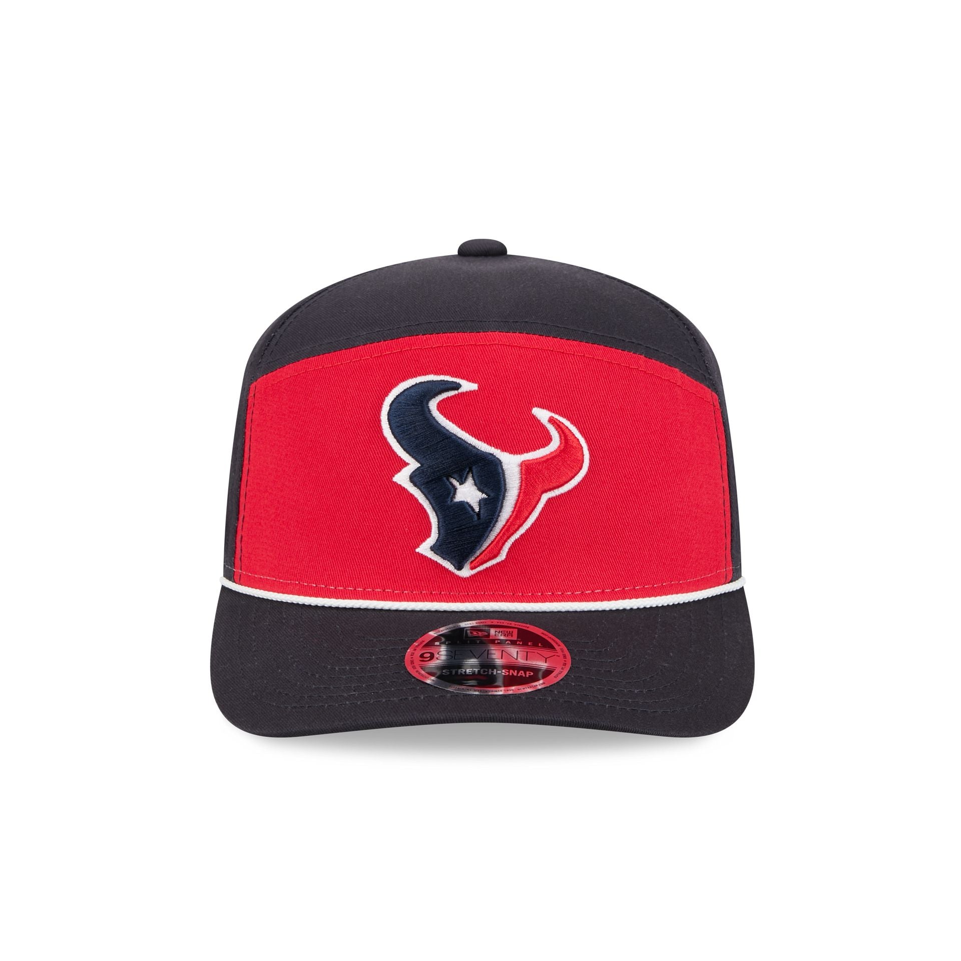 Alternative view of Houston Texans Split Panel 9Seventy Stretch-Snap Hat