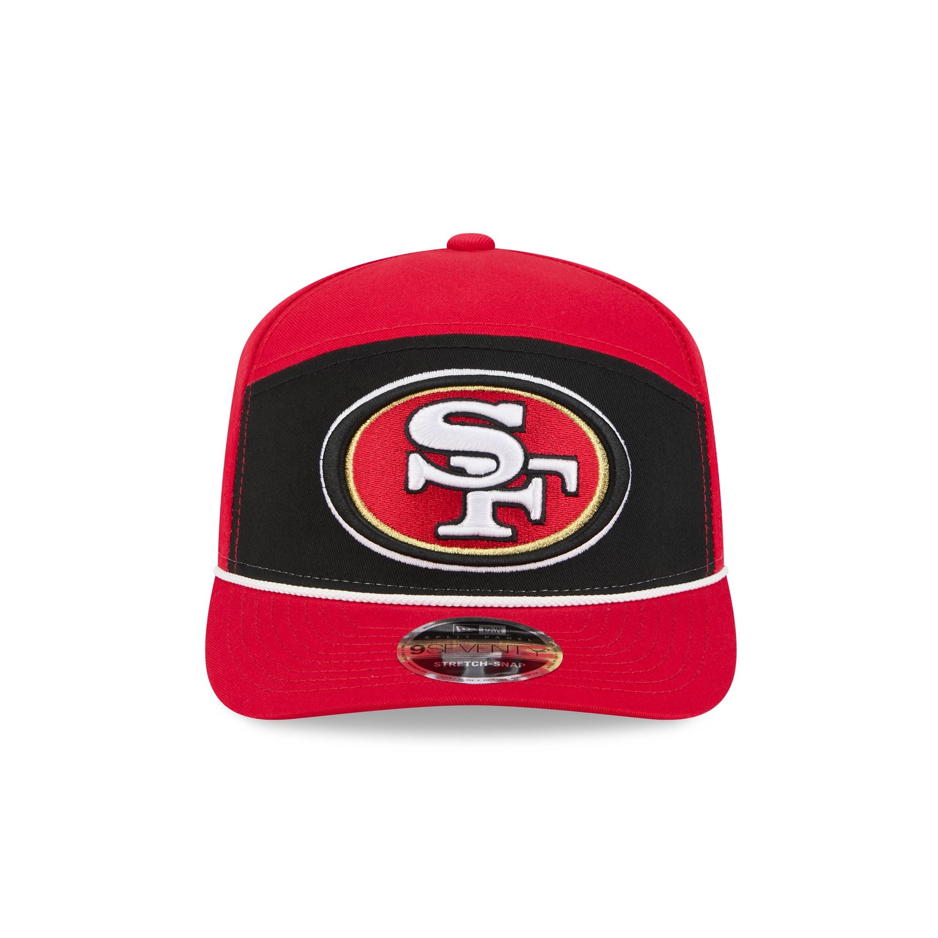 Alternative view of San Francisco 49Ers Split Panel 9Seventy Stretch-Snap Hat