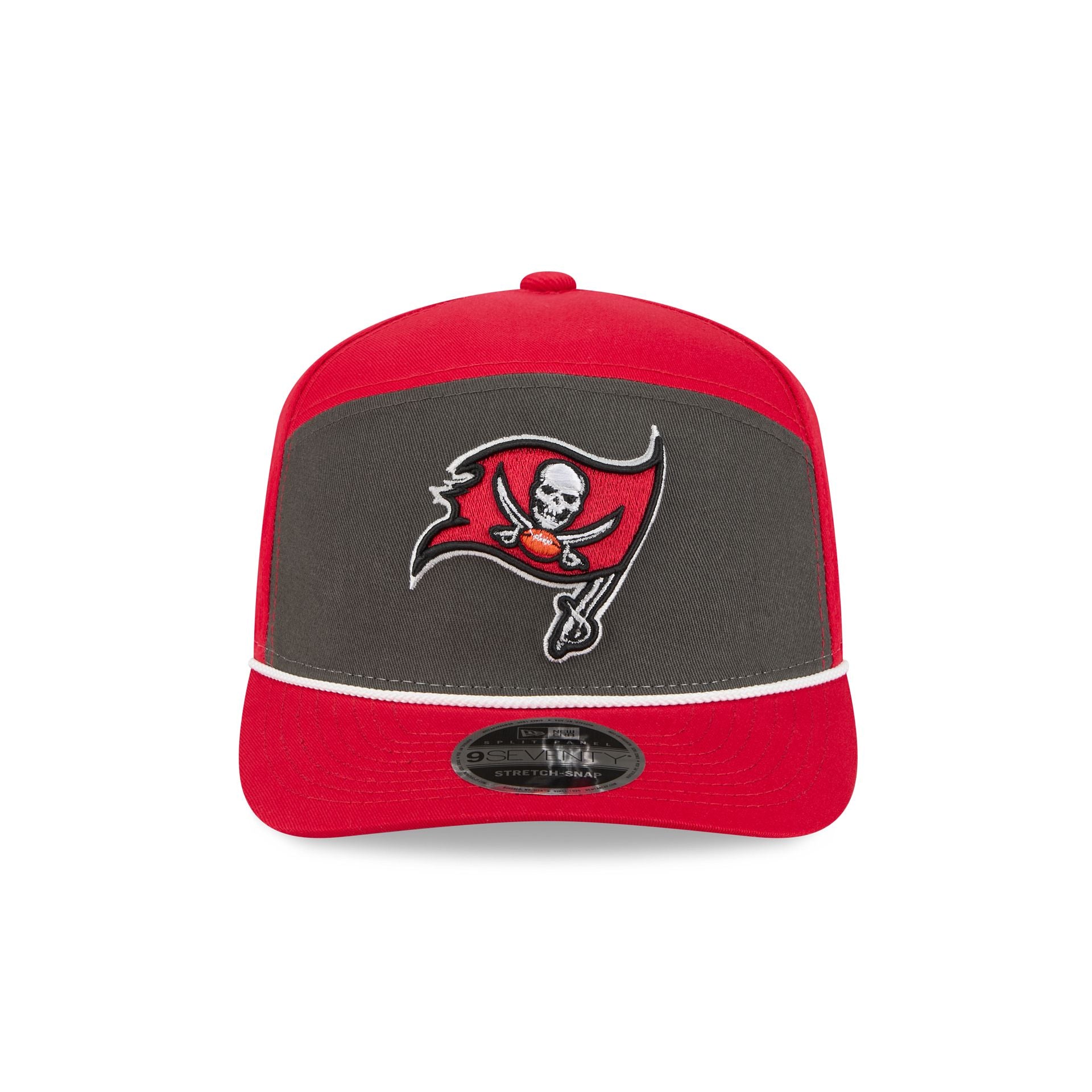 Alternative view of Tampa Bay Buccaneers Split Panel 9Seventy Stretch-Snap Hat