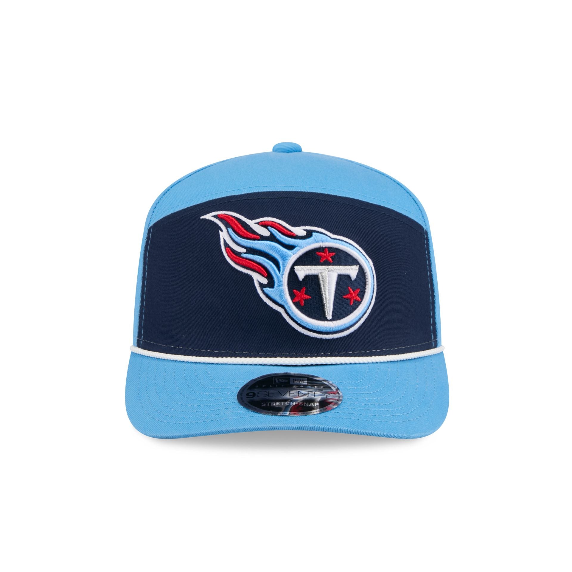 Alternative view of Tennessee Titans Split Panel 9Seventy Stretch-Snap Hat