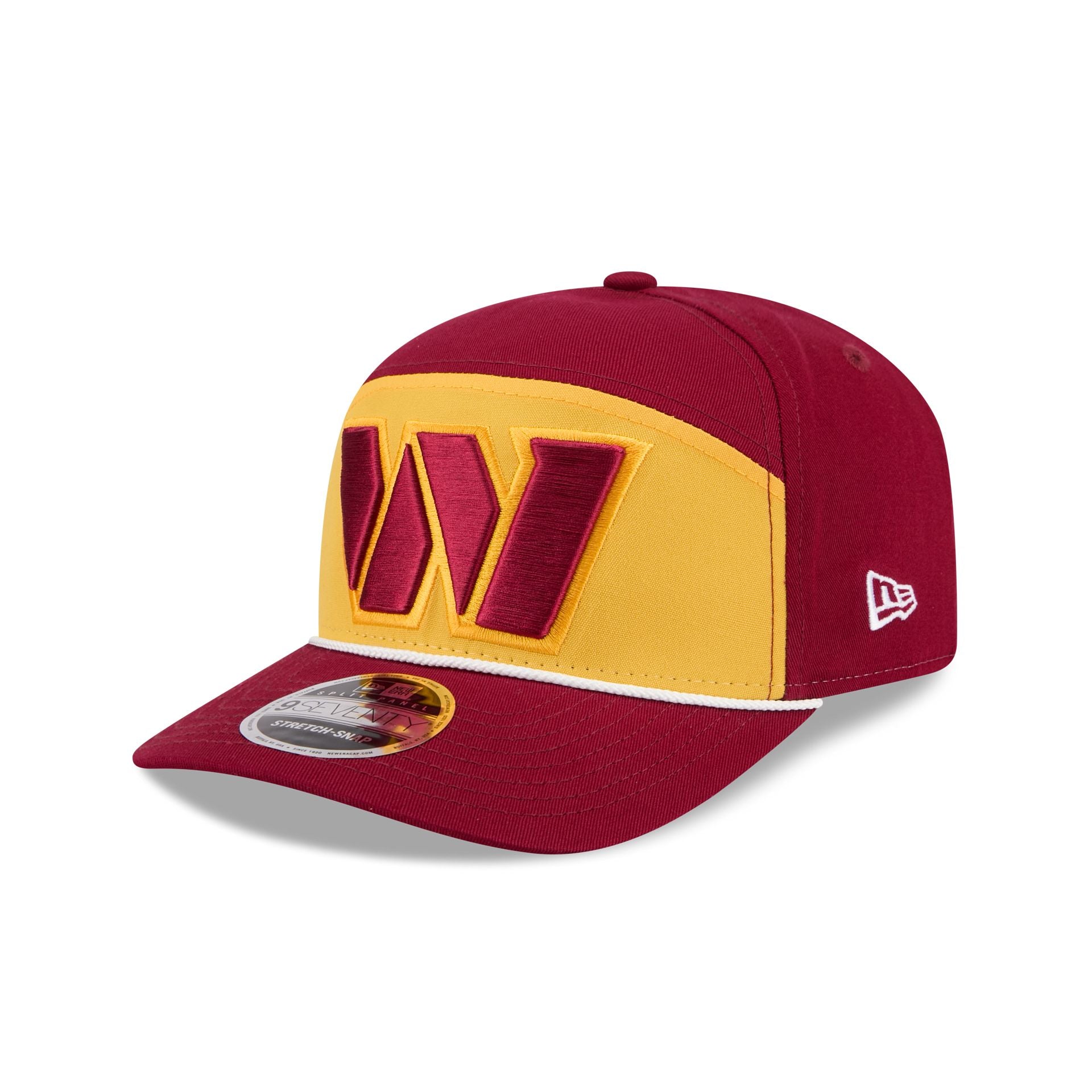 Washington Commanders Split Panel 9Seventy Stretch-Snap Hat