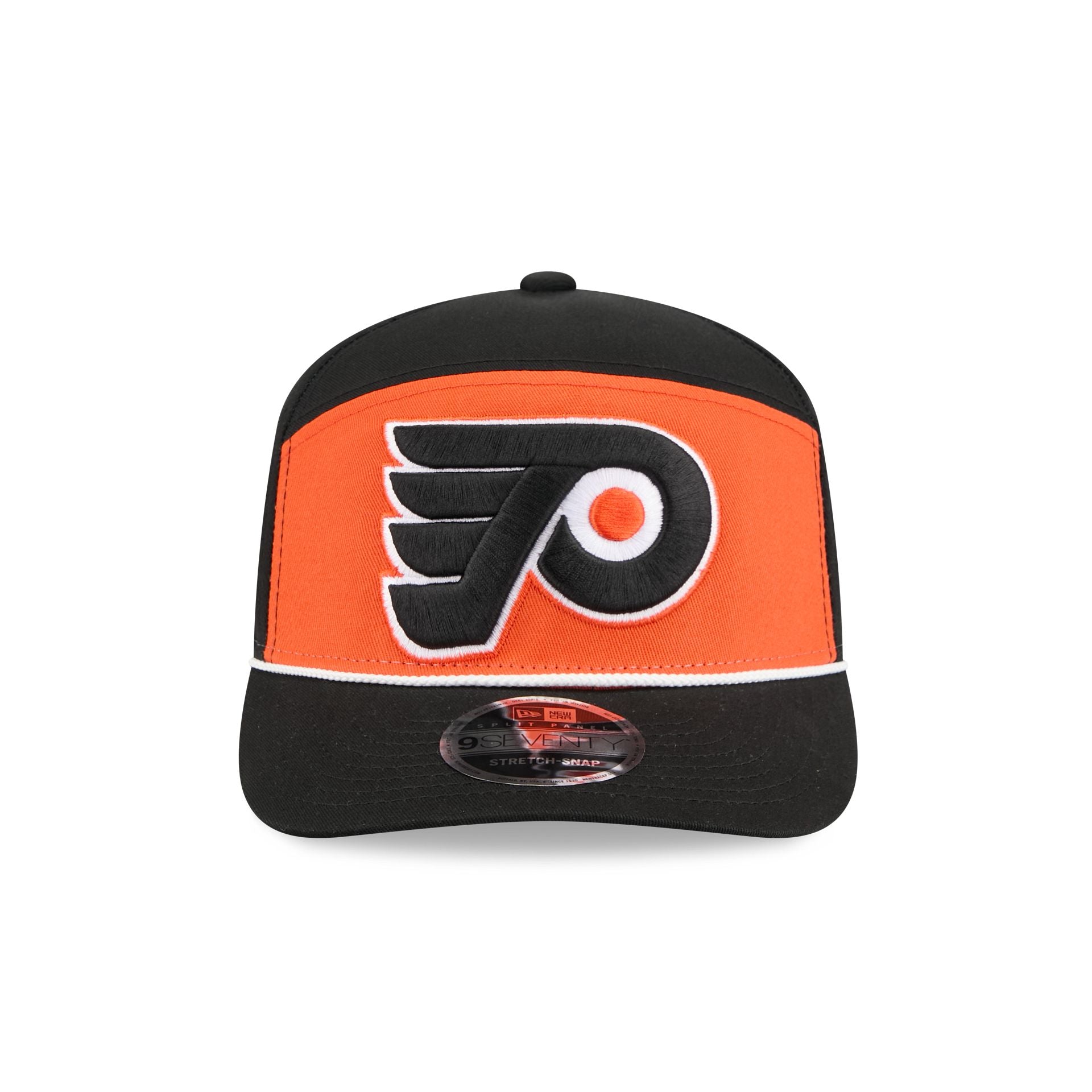 Alternative view of Philadelphia Flyers Split Panel 9Seventy Stretch-Snap Hat