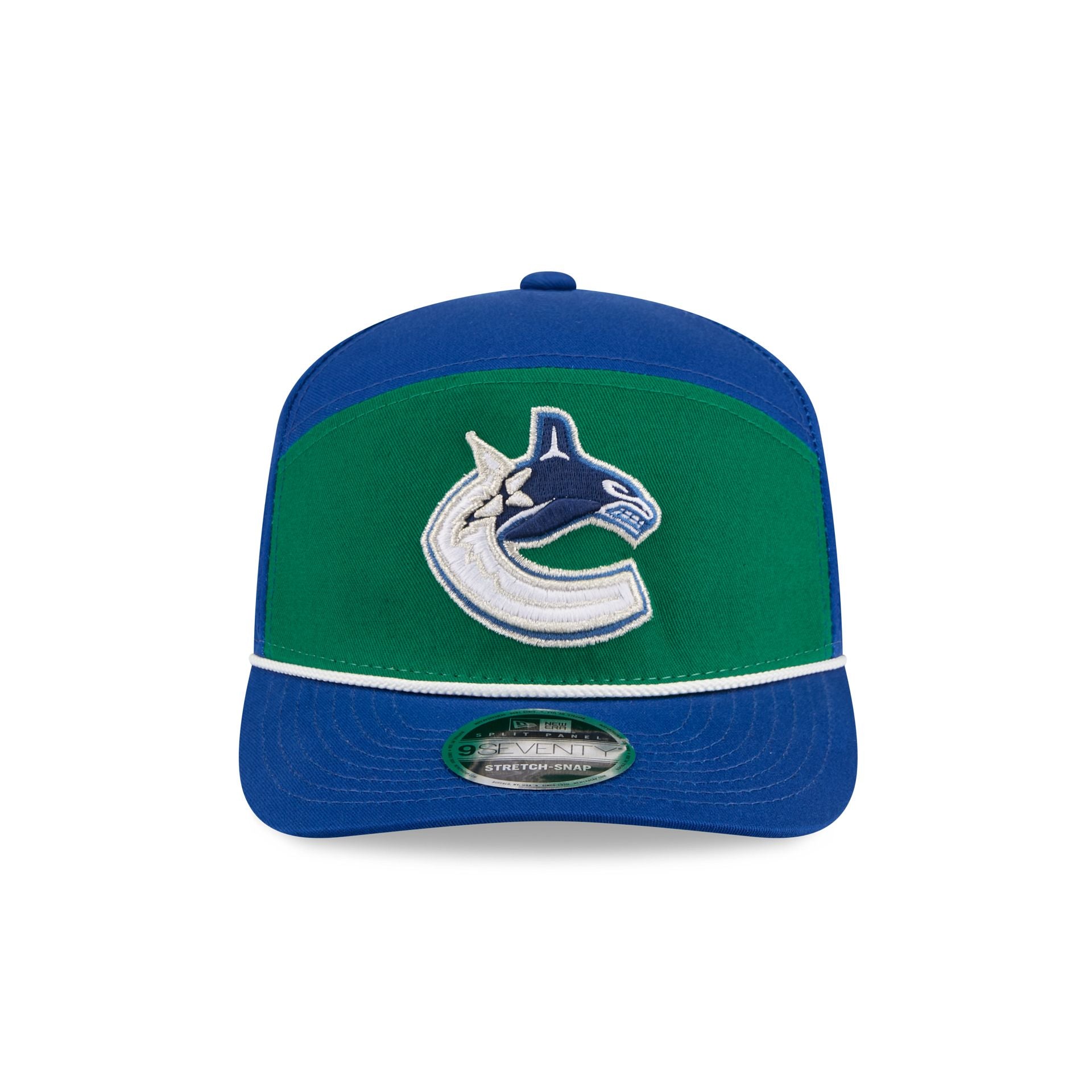 Alternative view of Vancouver Canucks Split Panel 9Seventy Stretch-Snap Hat