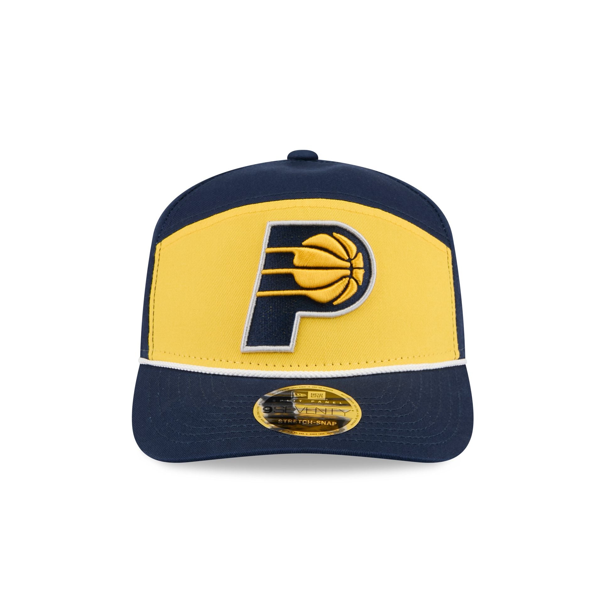 Alternative view of Indiana Pacers Split Panel 9Seventy Stretch-Snap Hat