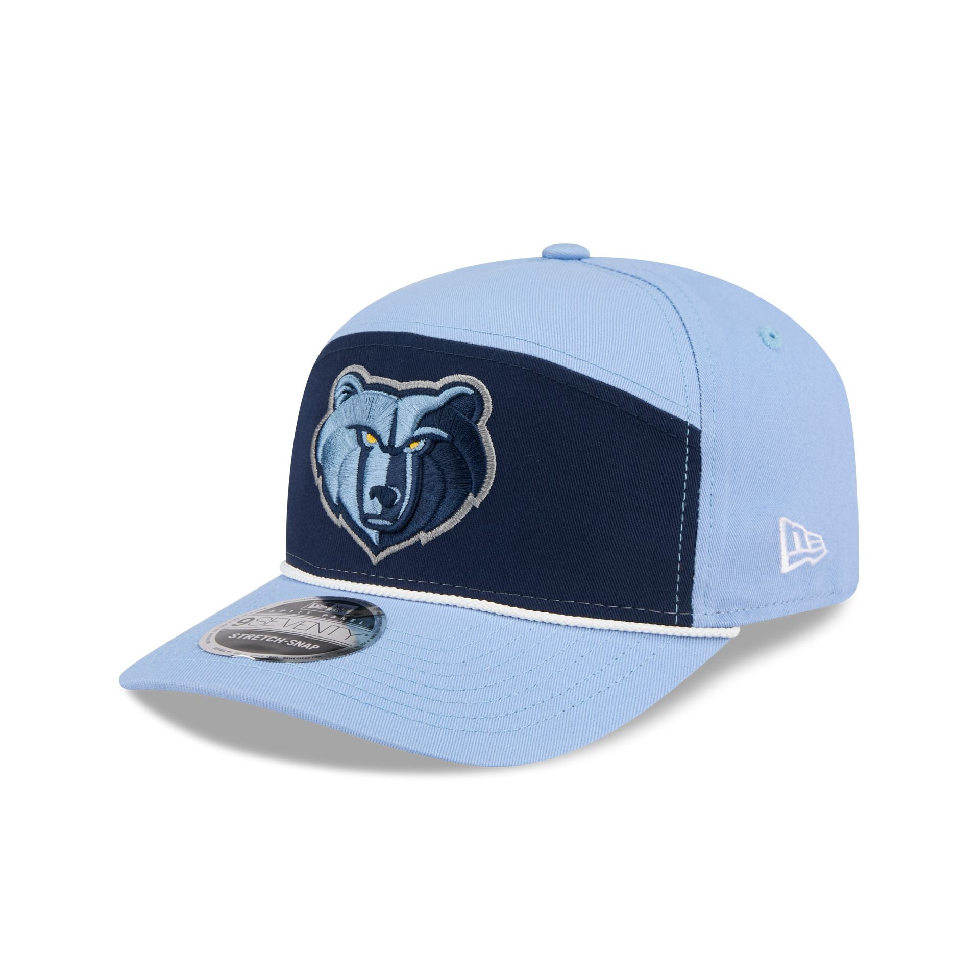 Memphis Grizzlies Split Panel 9Seventy Stretch-Snap Hat