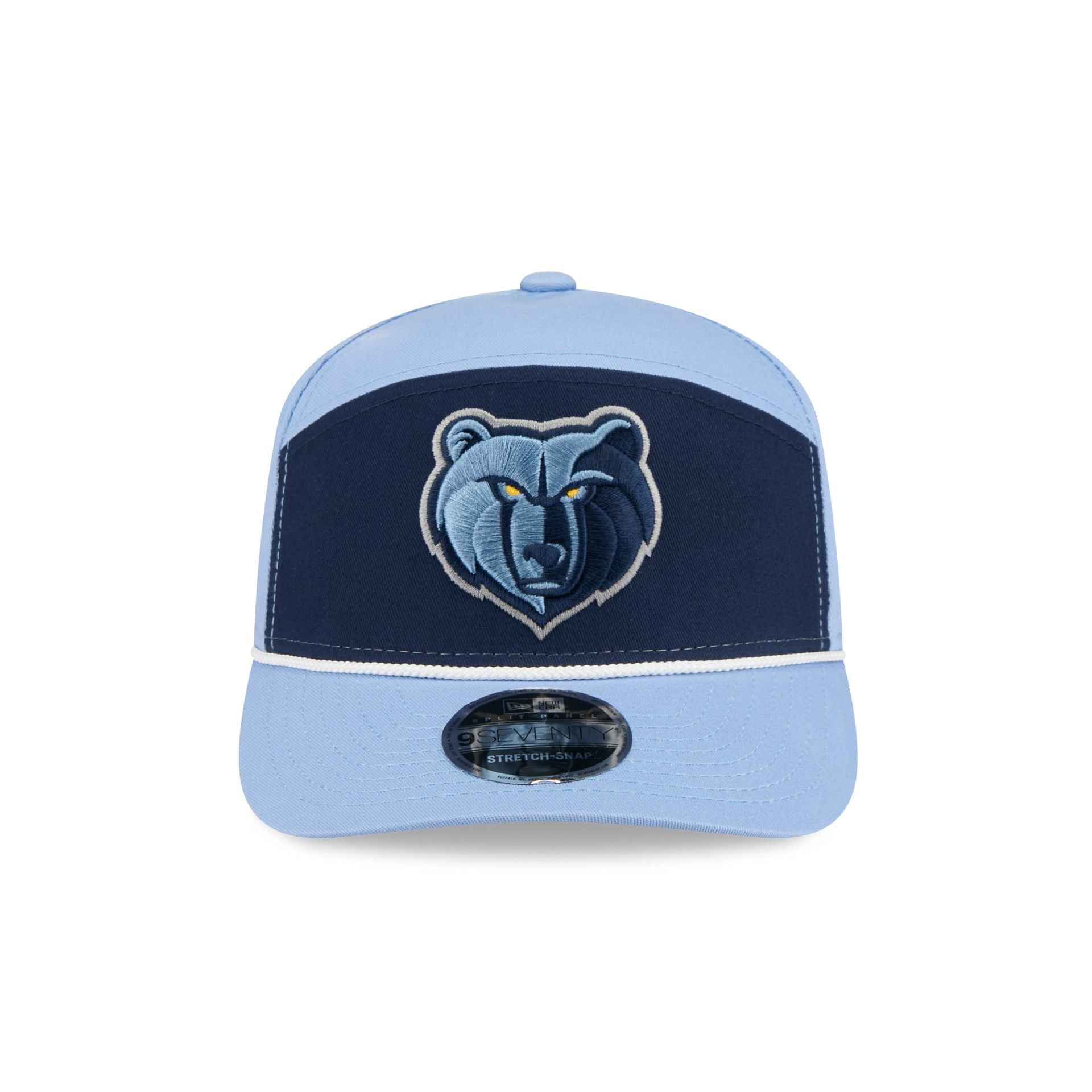 Alternative view of Memphis Grizzlies Split Panel 9Seventy Stretch-Snap Hat