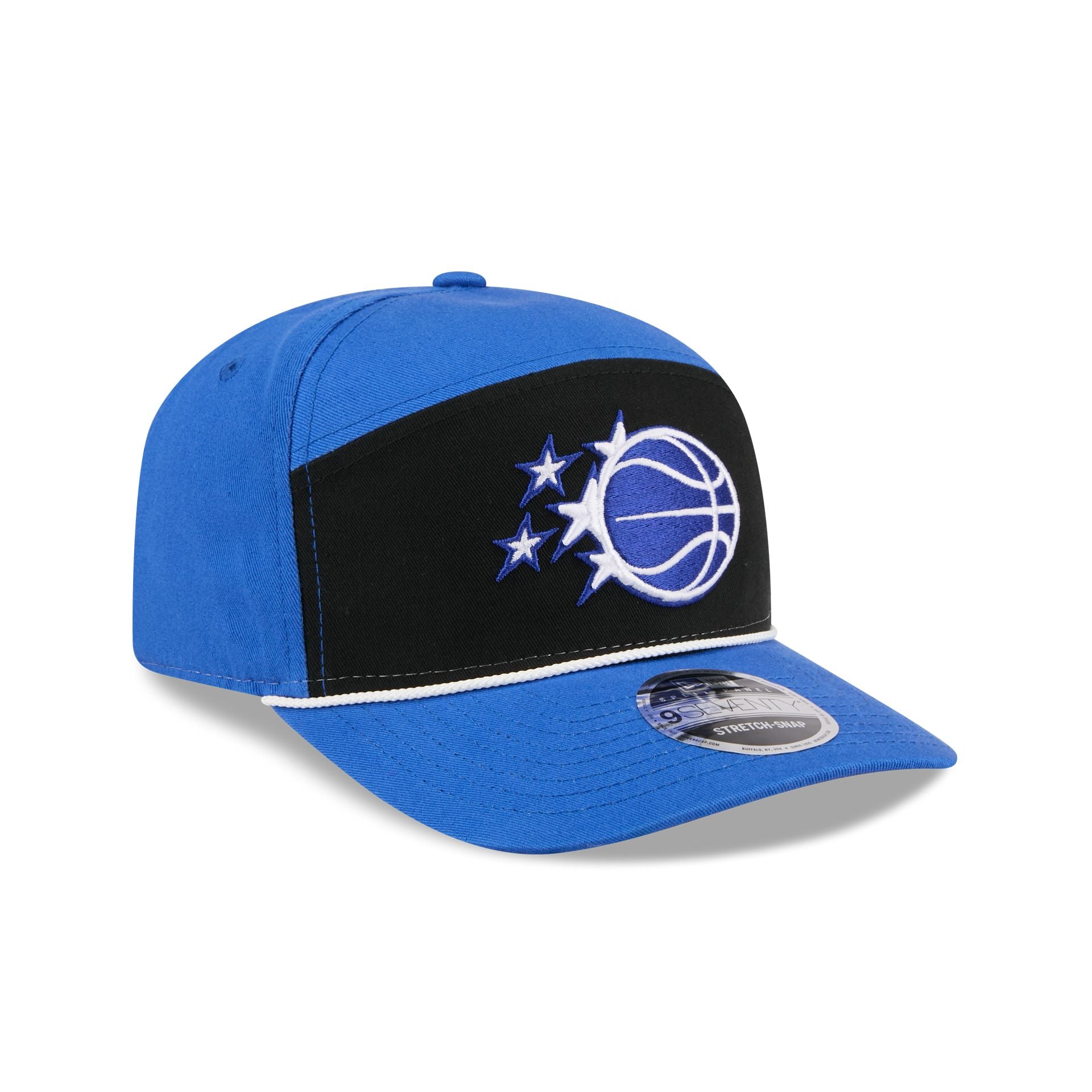 Orlando Magic Split Panel 9Seventy Stretch-Snap Hat - Image 3