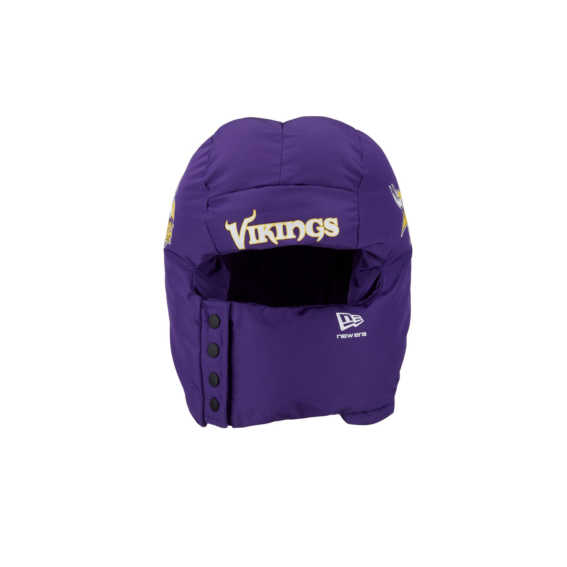 Alternative view of Minnesota Vikings Helmet Puffer Hood