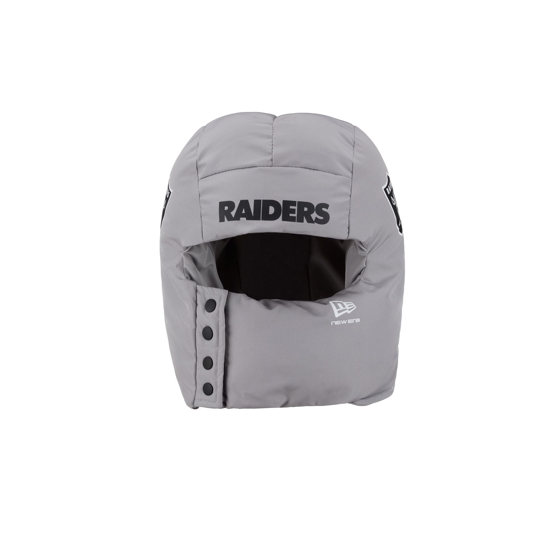 Alternative view of Las Vegas Raiders Helmet Puffer Hood