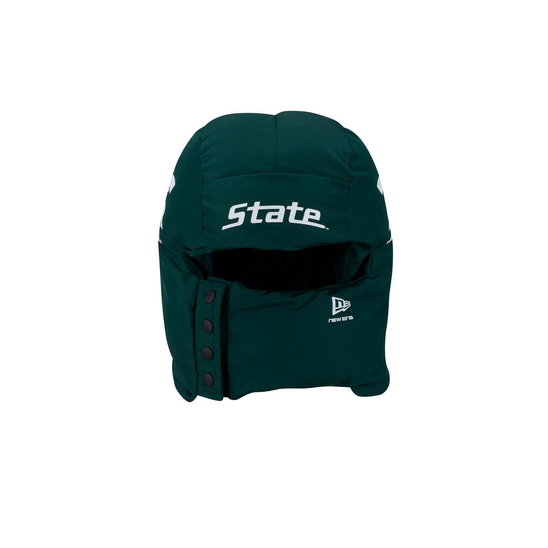 Alternative view of Michigan State Spartans Helmet Puffer Hood