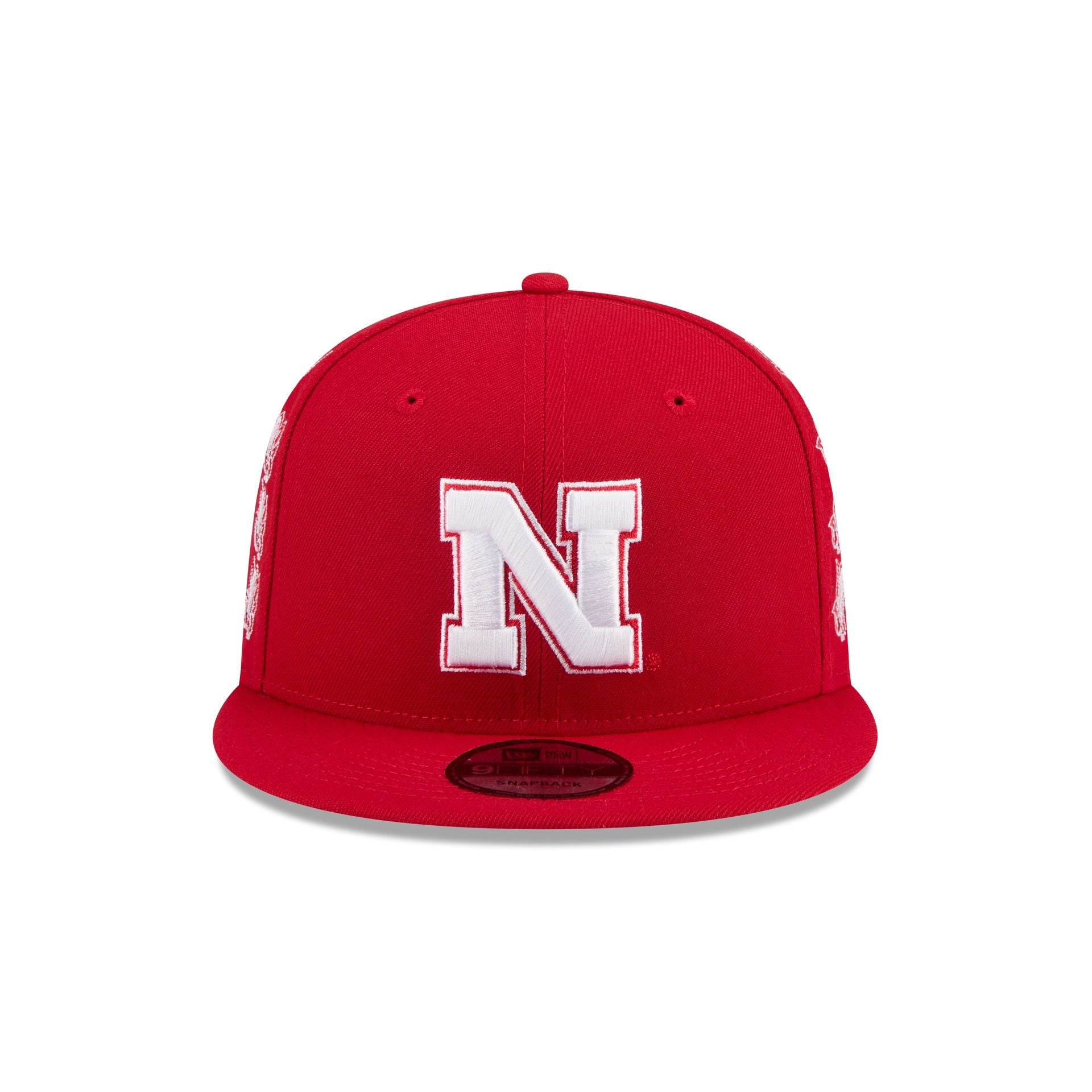 Alternative view of Nebraska Cornhuskers Sticker Helmet 9Fifty Snapback Hat