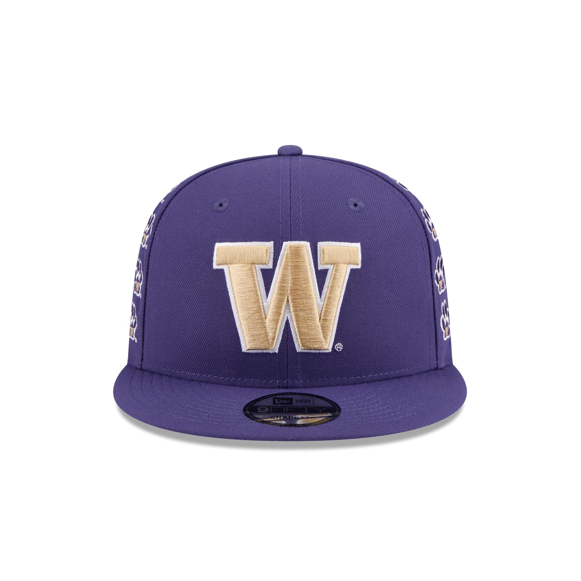 Alternative view of Washington Huskies Sticker Helmet 9Fifty Snapback Hat