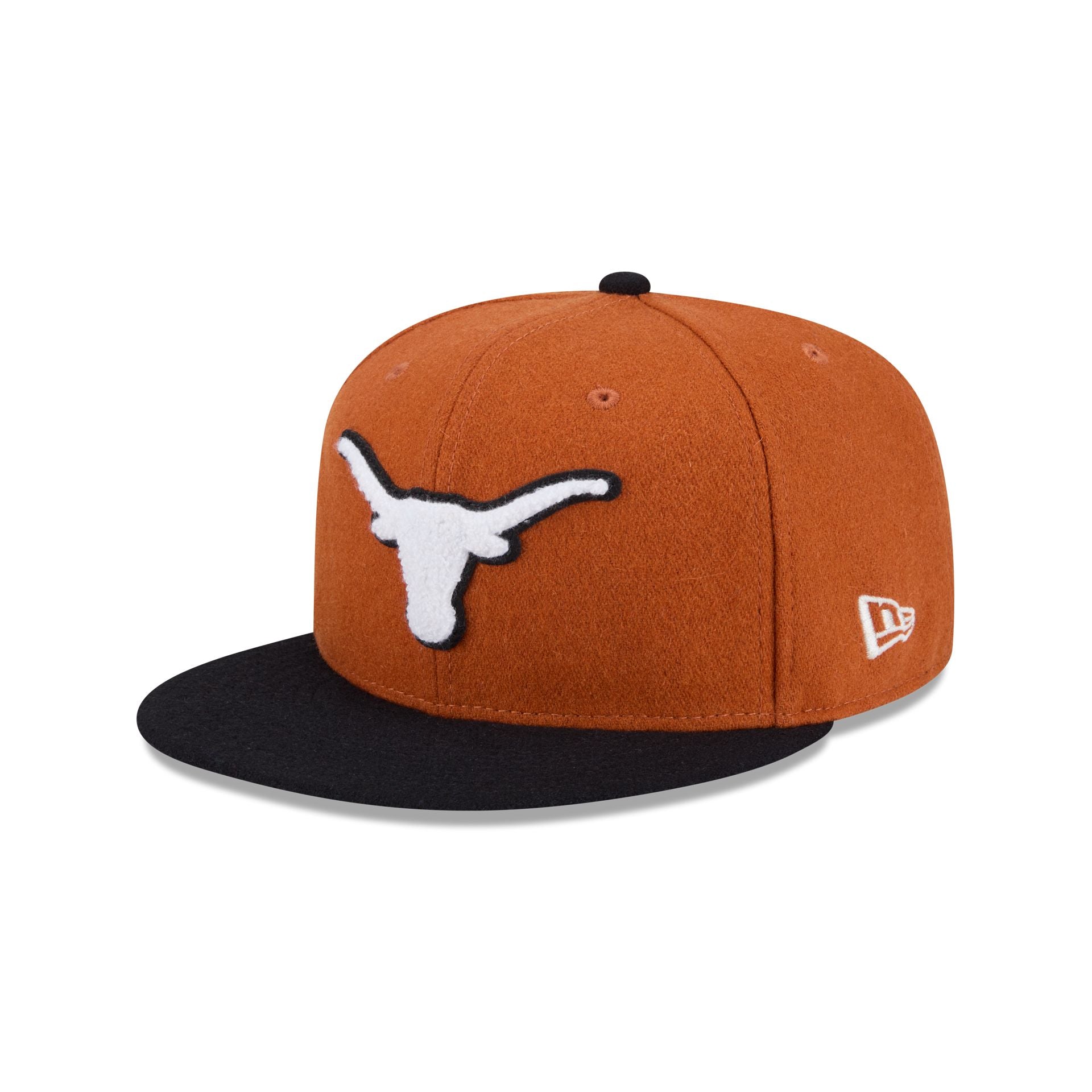 Texas Longhorns Melton Wool 59Fifty Fitted Hat
