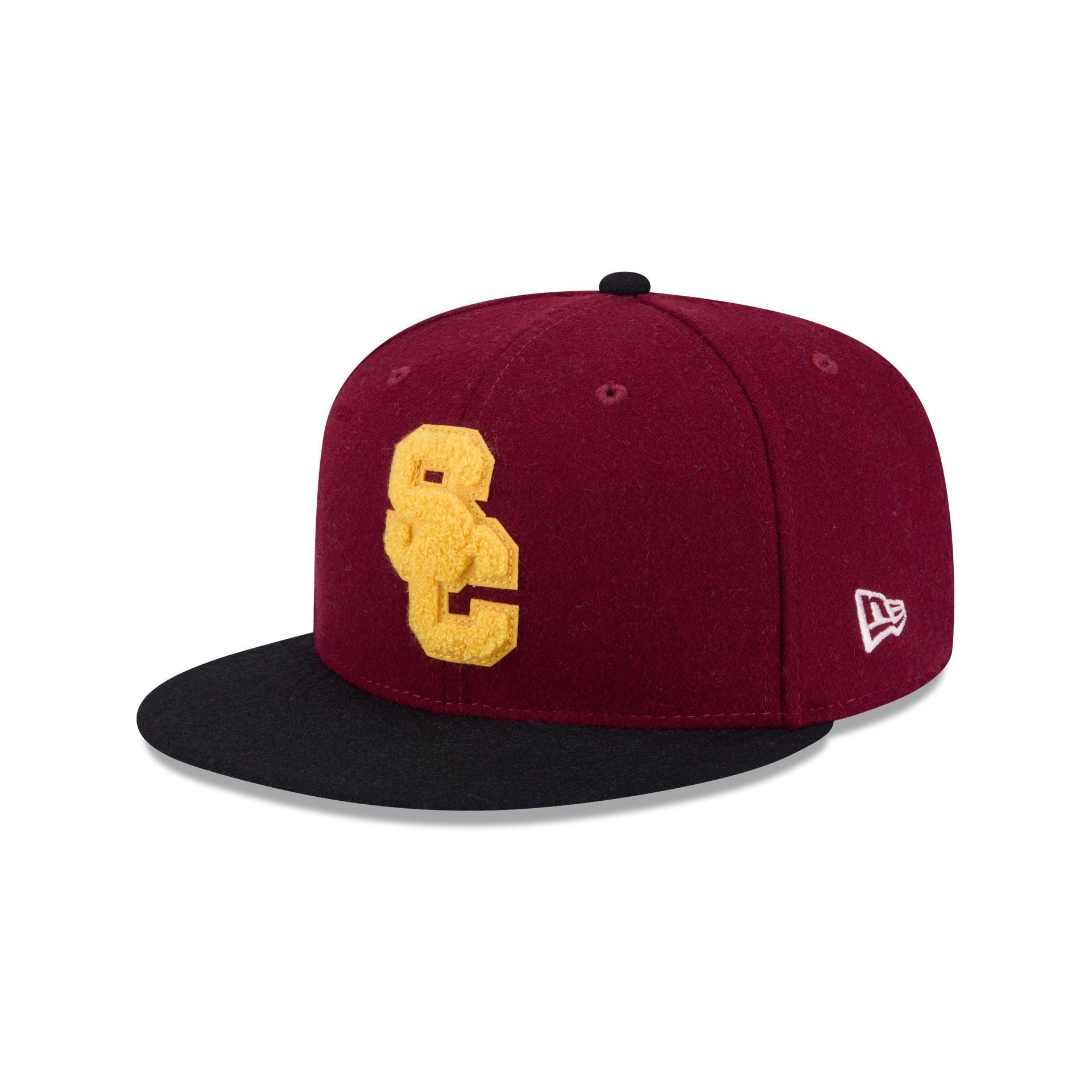Usc Trojans Melton Wool 59Fifty Fitted Hat