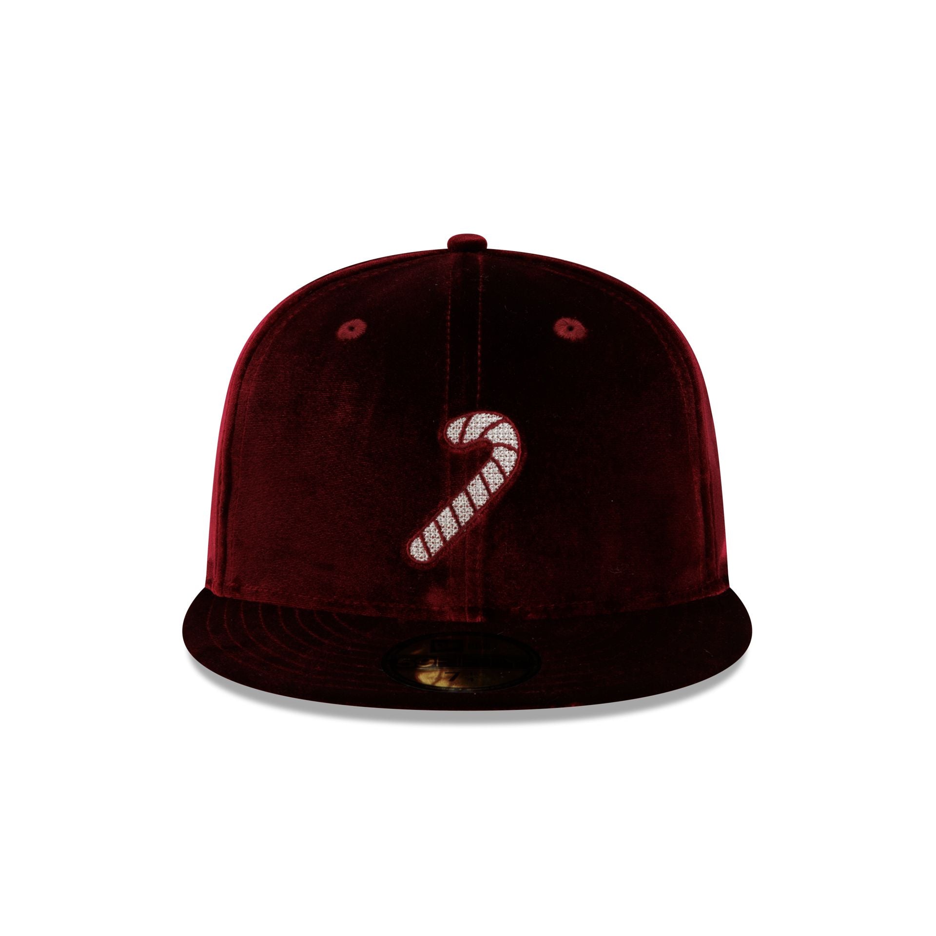 Alternative view of New Era Cap Velvet Candy Cane 59Fifty Fitted Hat