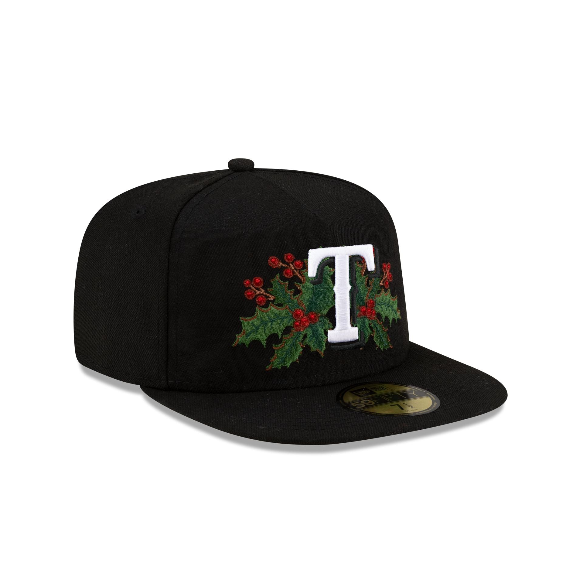 Texas Rangers Holly 59Fifty A-Frame Fitted Hat - Image 3
