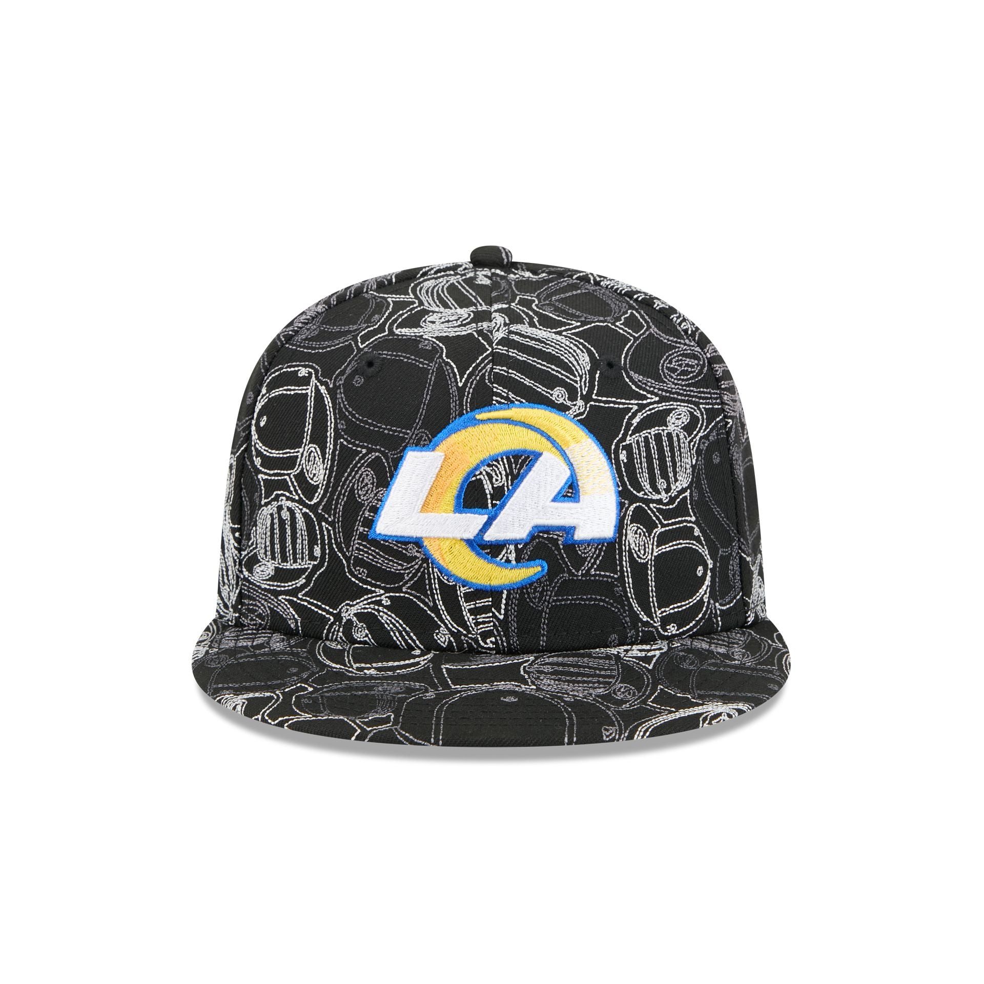 Alternative view of Los Angeles Rams Cap Scramble 59Fifty Fitted Hat
