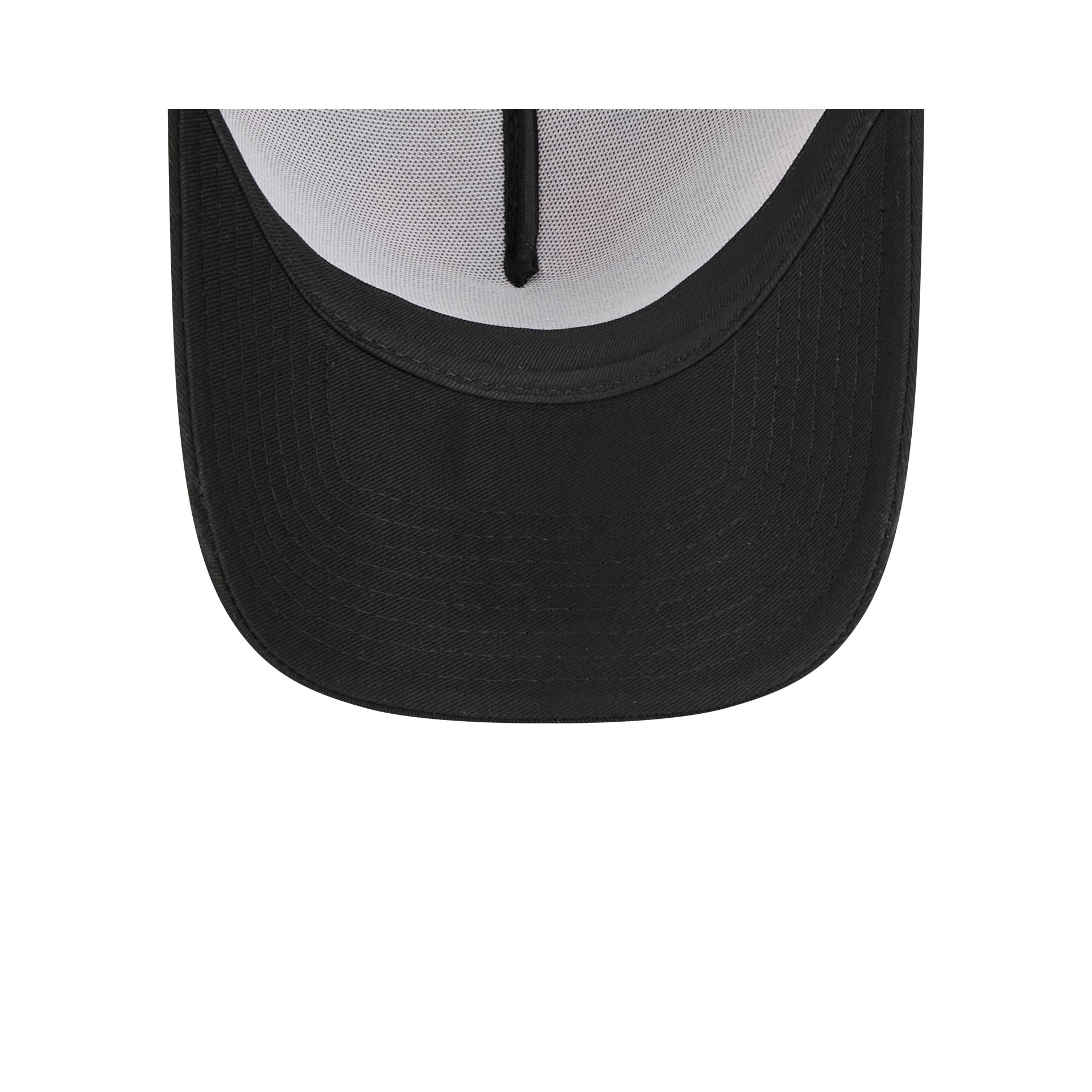 San Francisco Giants Evergreen Check 9Forty A-Frame Trucker Hat - Image 6
