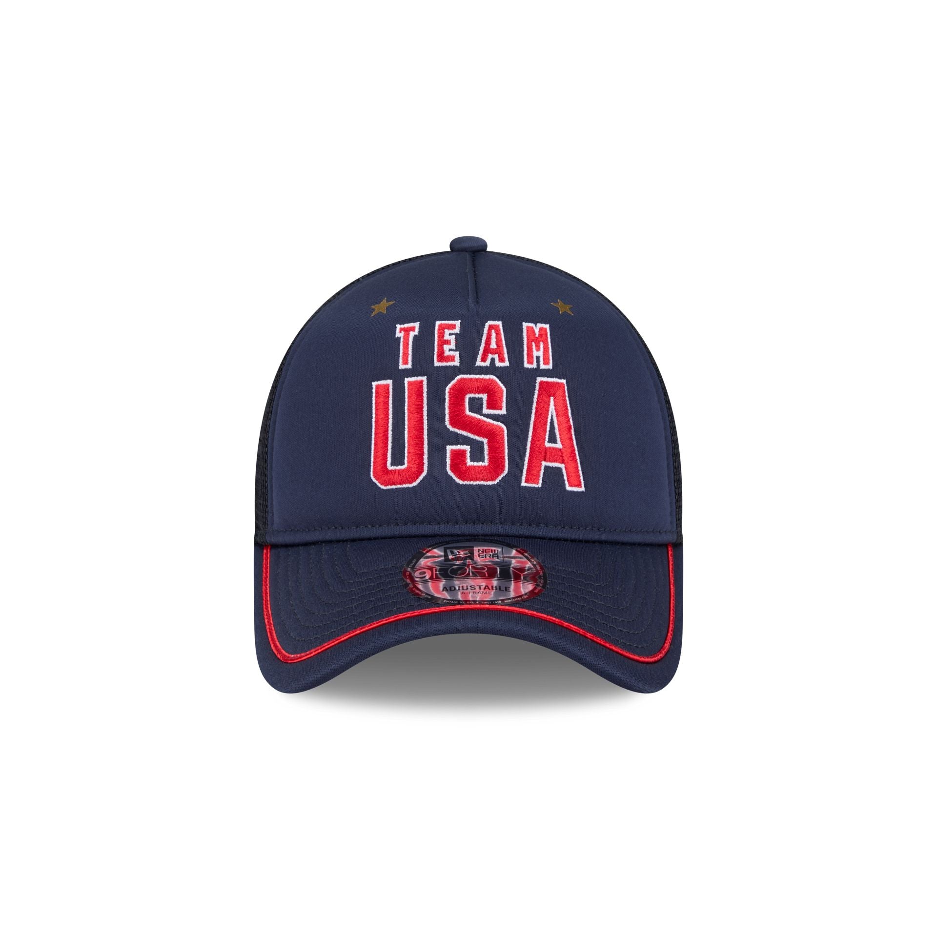 Alternative view of Team Usa Navy 9Forty A-Frame Snapback Hat