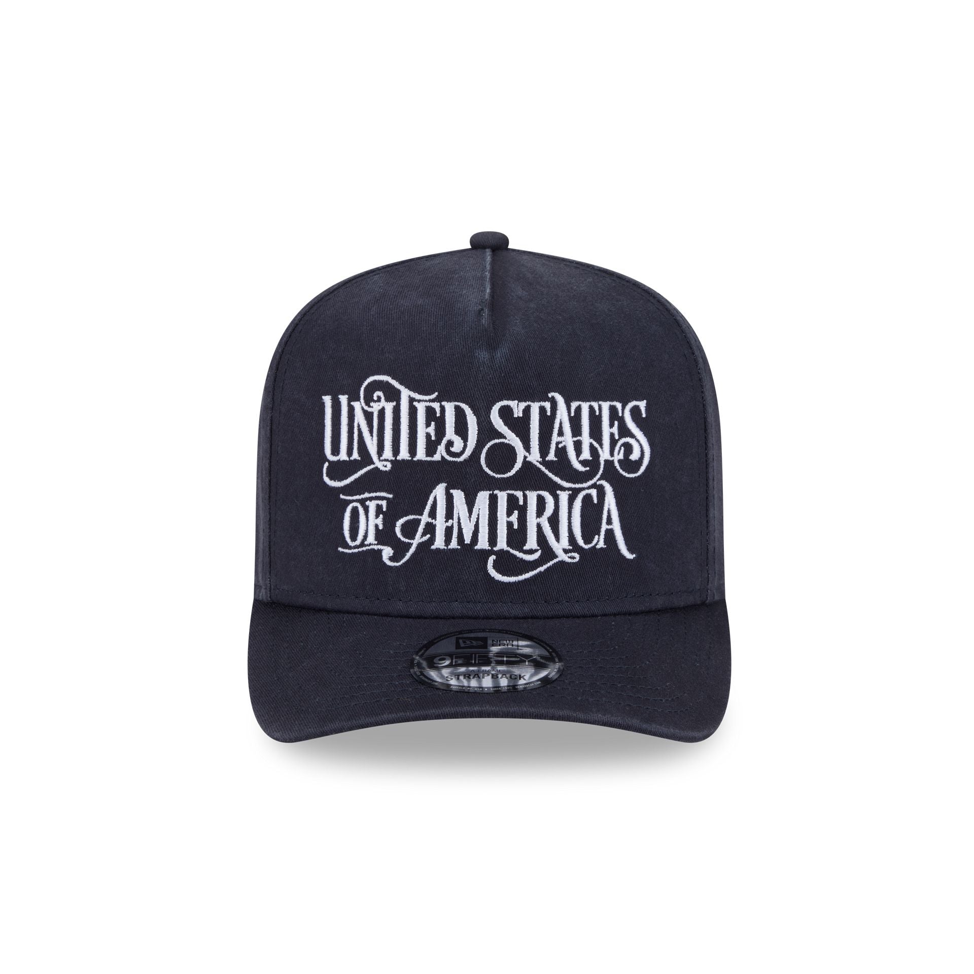 Alternative view of Team Usa Script 9Fifty A-Frame Strapback Hat