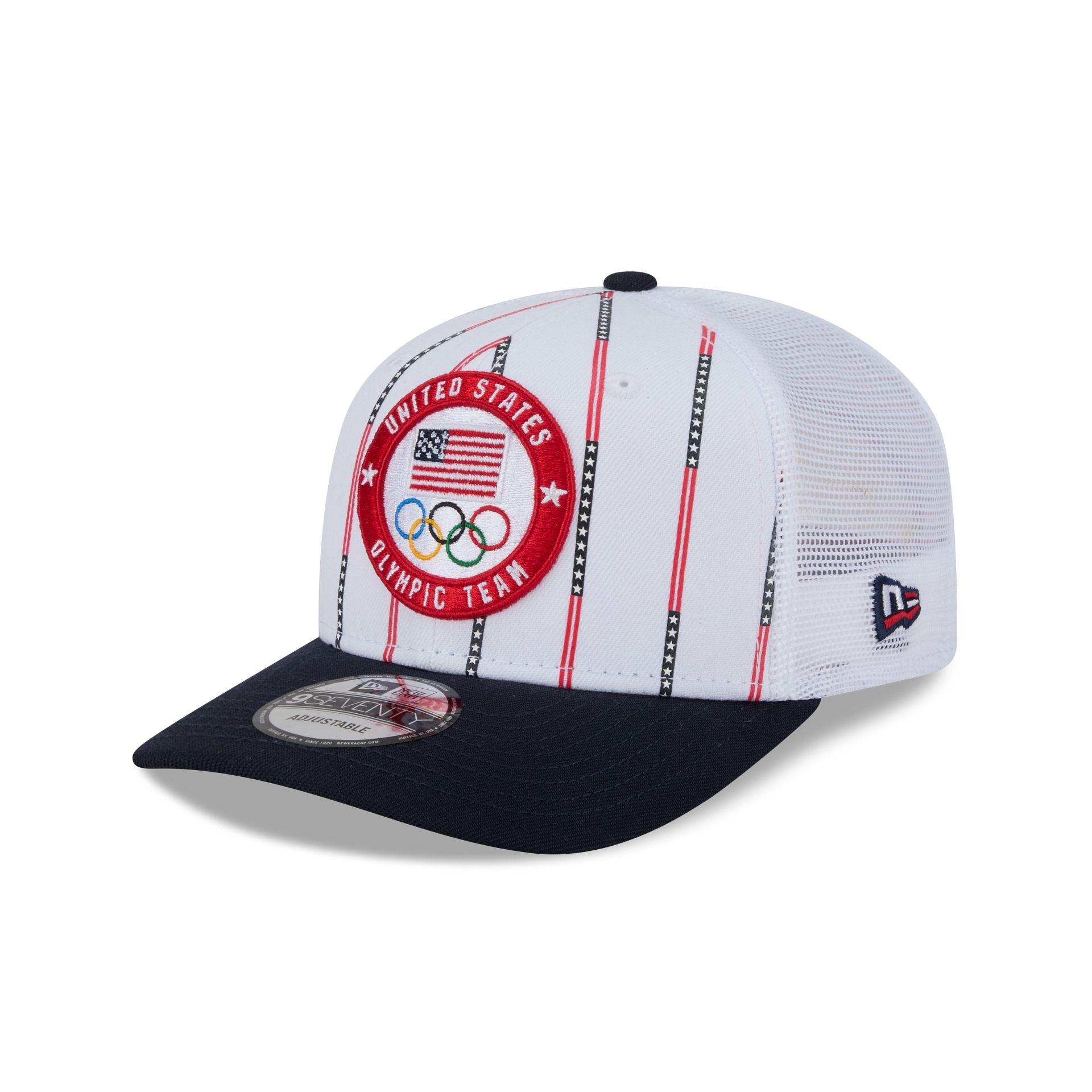 Team Usa Pinstripe 9Seventy Trucker Hat