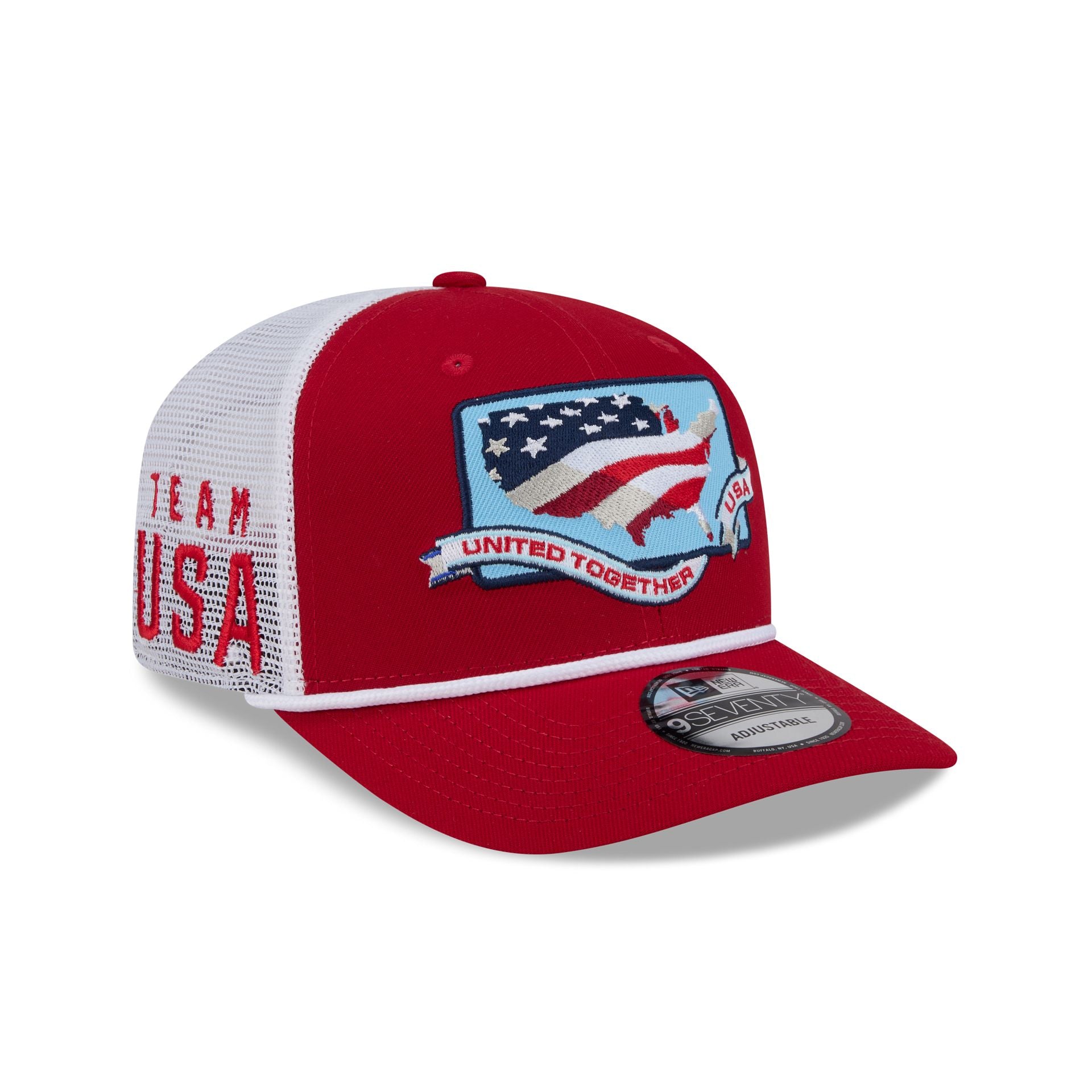 Team Usa Country Patch 9Seventy Trucker Hat