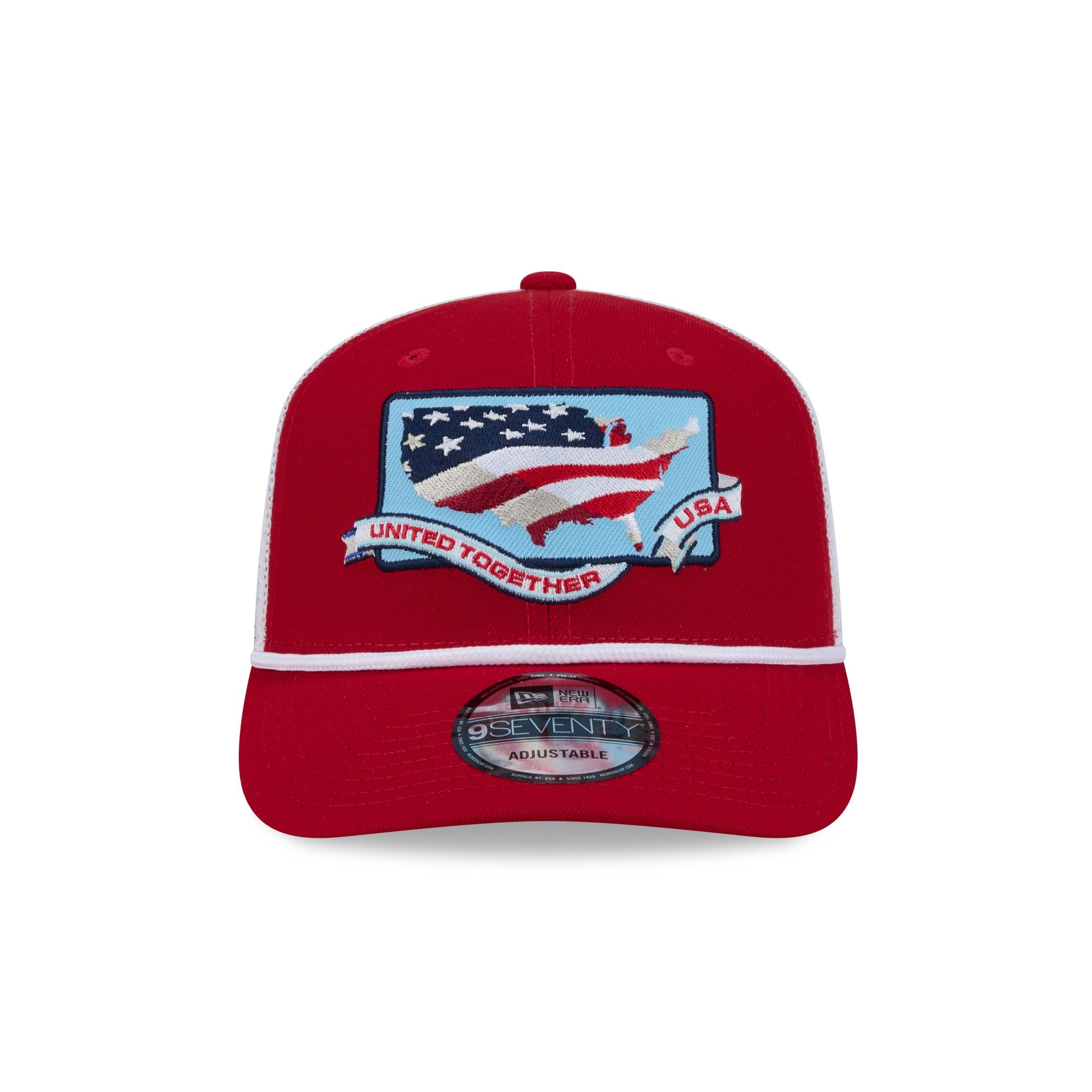 Alternative view of Team Usa Country Patch 9Seventy Trucker Hat