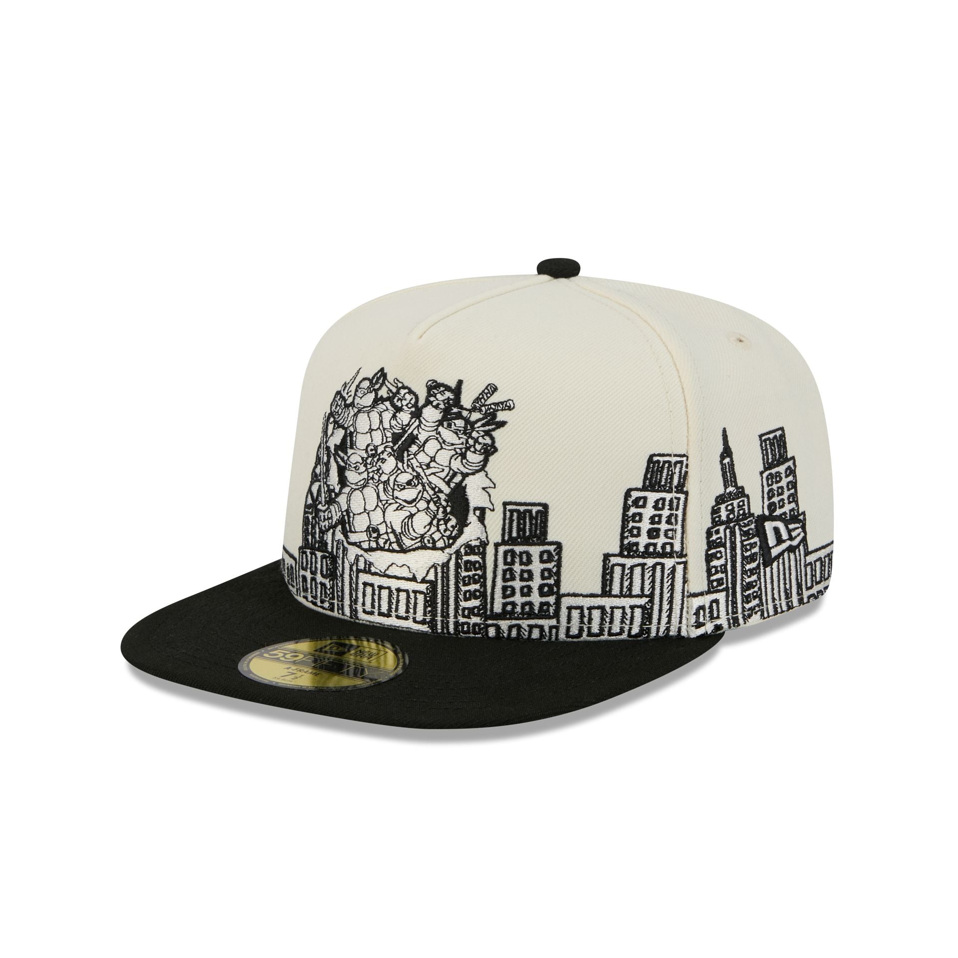 Teenage Mutant Ninja Turtles Cityscape 59Fifty A-Frame Fitted Hat