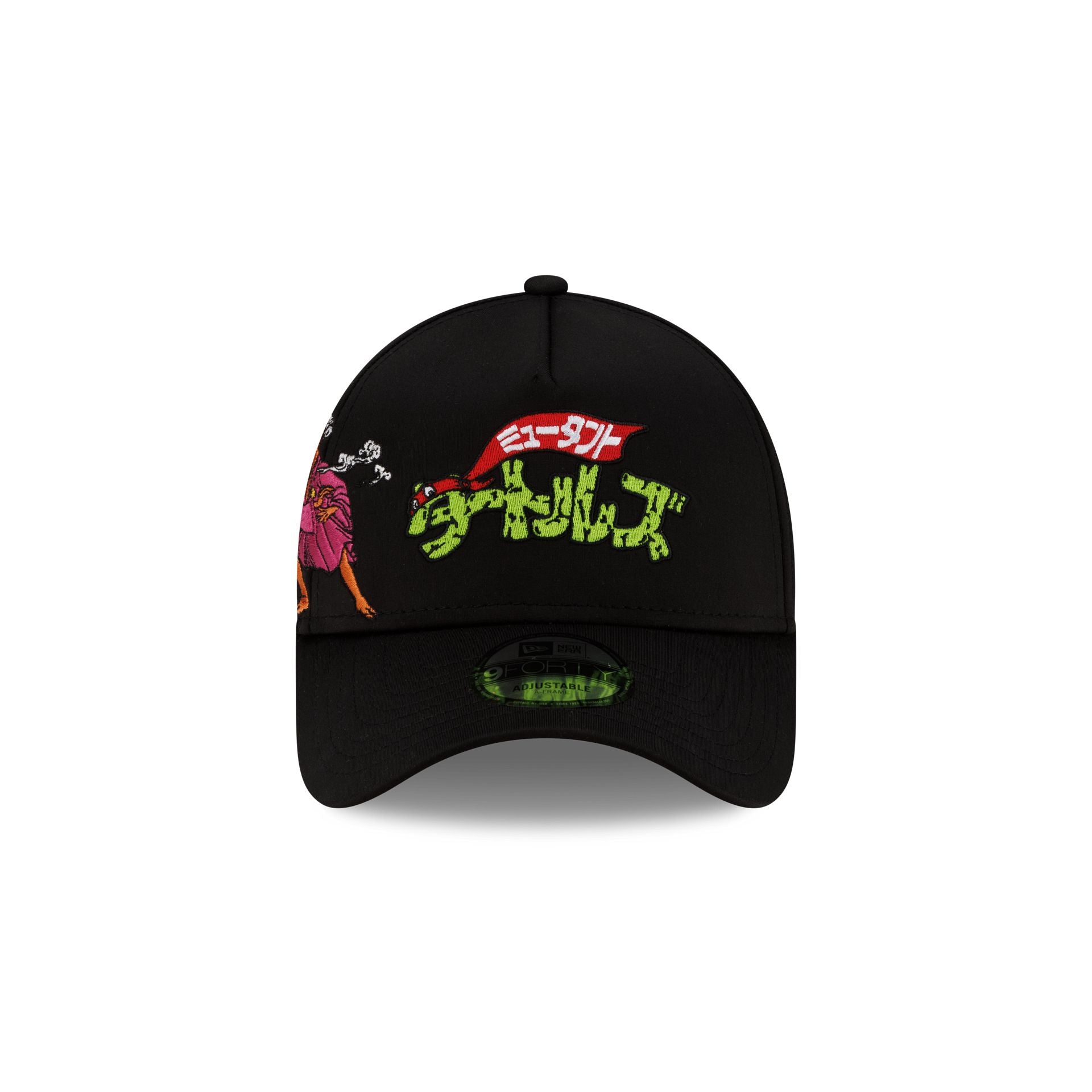 Alternative view of Teenage Mutant Ninja Turtles Black 9Forty A-Frame Snapback Hat