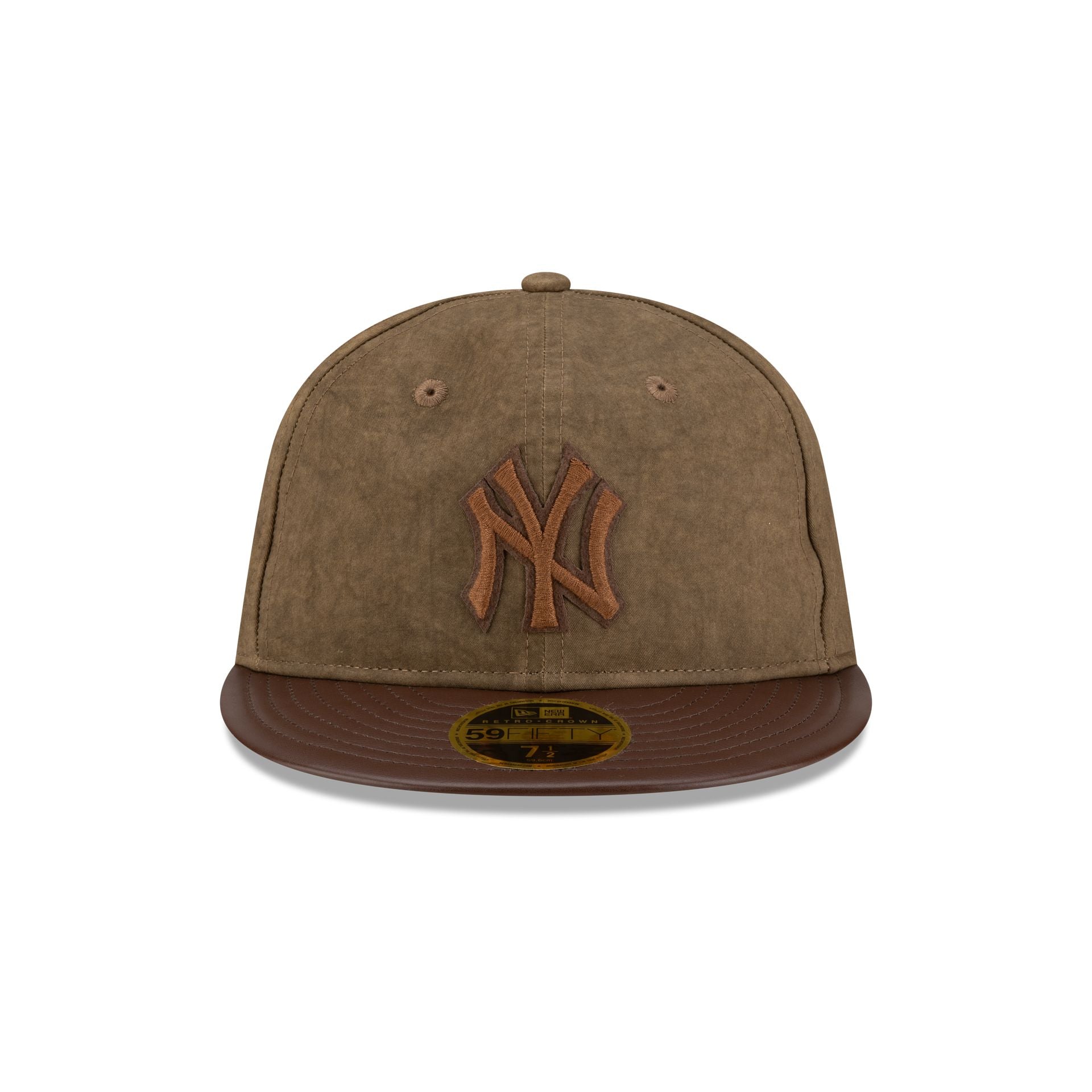 Alternative view of New York Yankees Utility Linen Retro Crown 59Fifty Fitted Hat