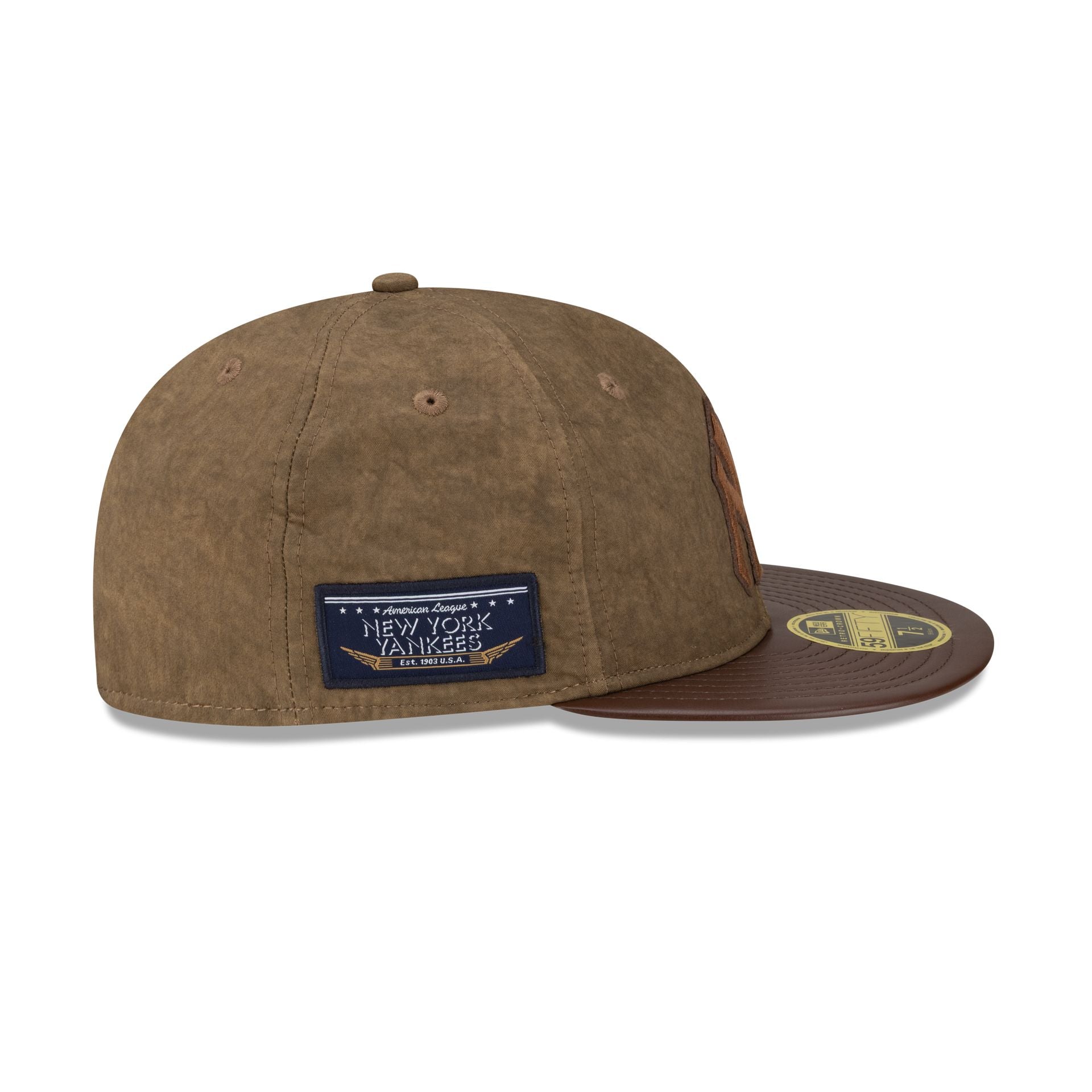 New York Yankees Utility Linen Retro Crown 59Fifty Fitted Hat - Image 4