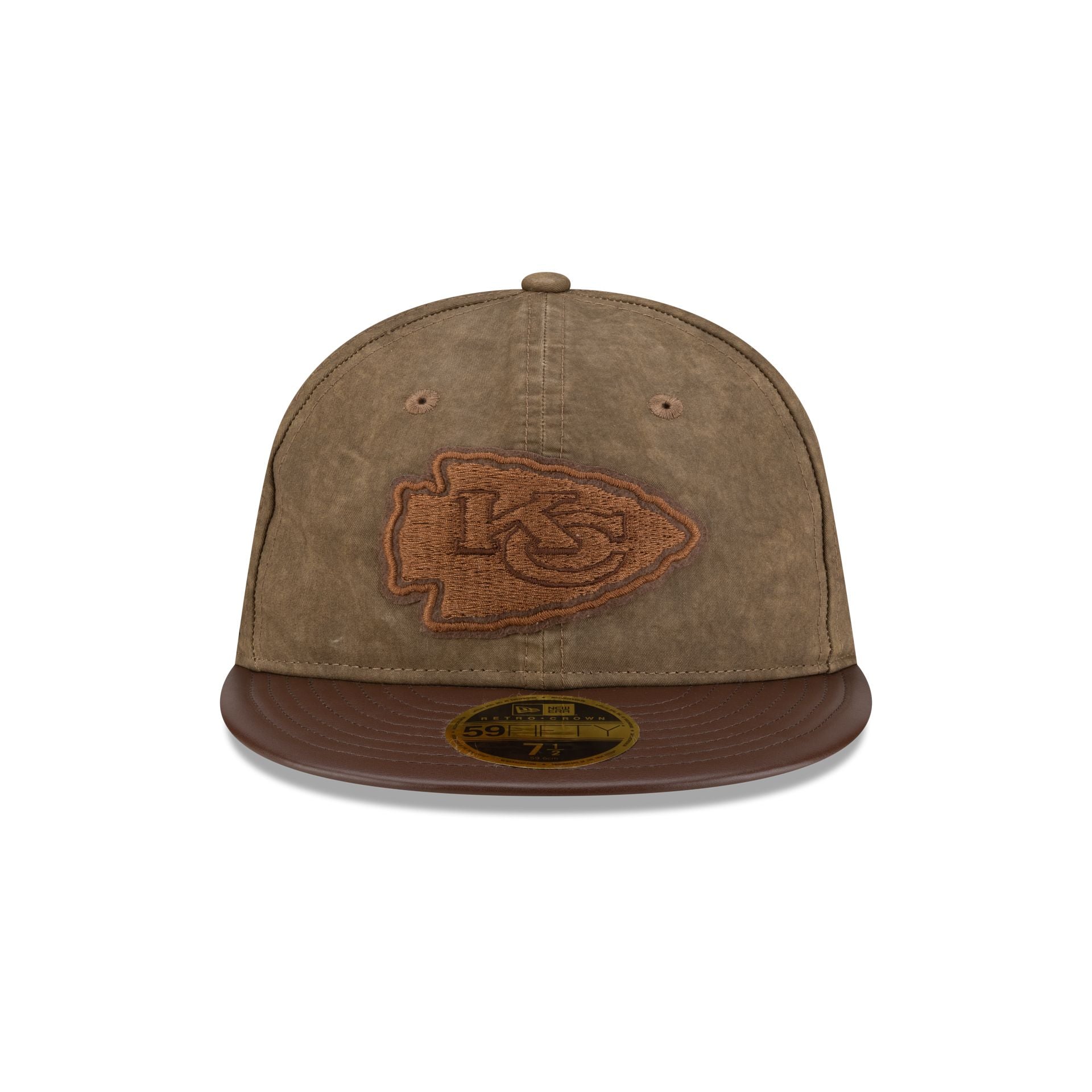 Alternative view of Kansas City Chiefs Utility Linen Retro Crown 59Fifty Fitted Hat