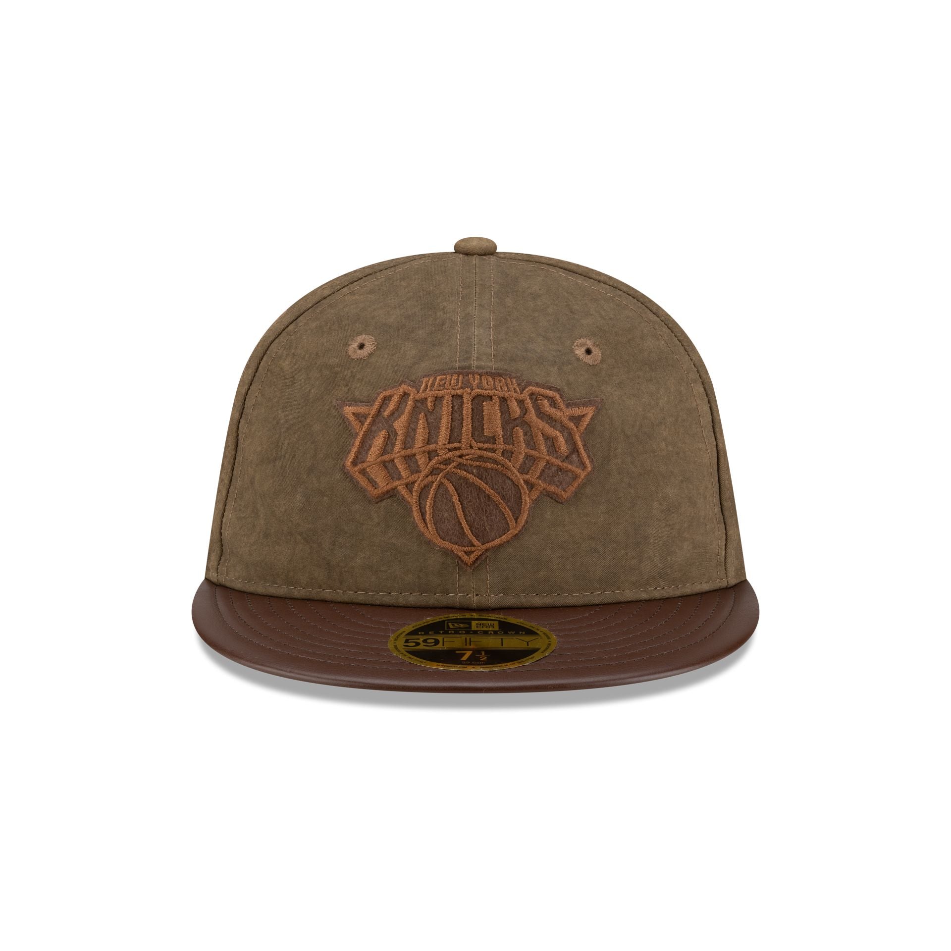 Alternative view of New York Knicks Utility Linen Retro Crown 59Fifty Fitted Hat