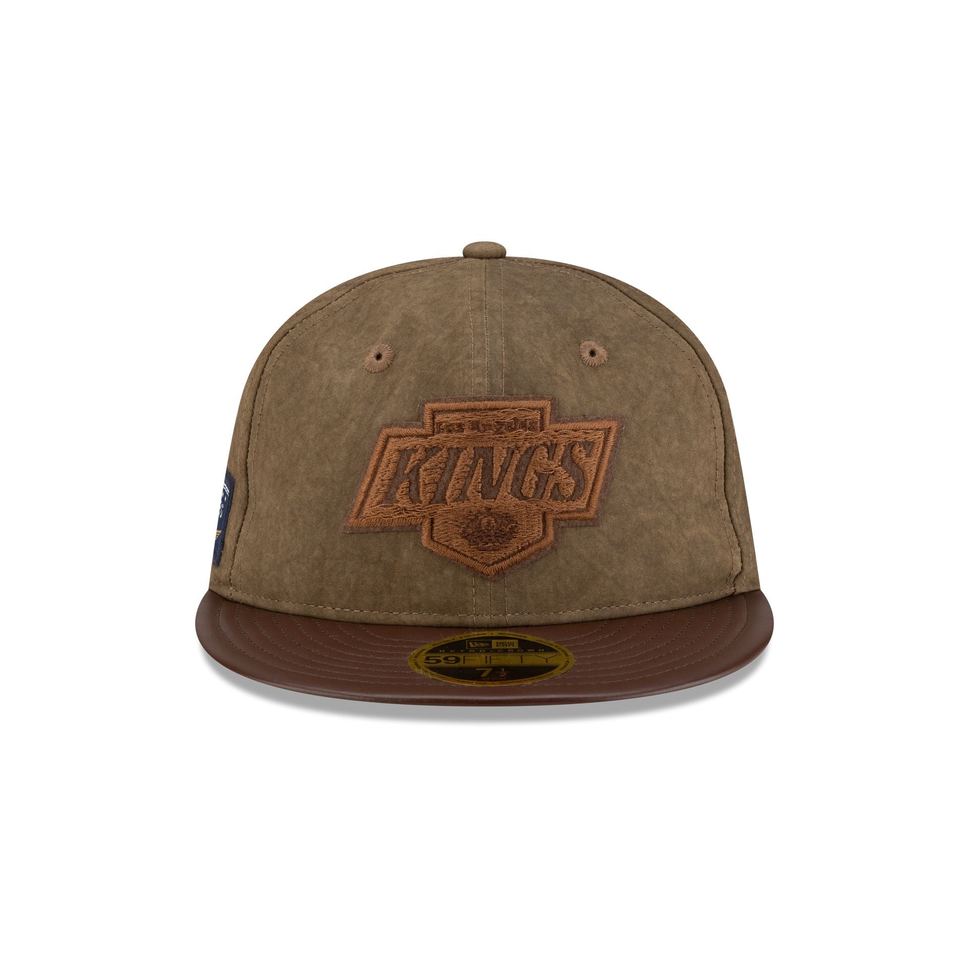 Alternative view of Los Angeles Kings Utility Linen Retro Crown 59Fifty Fitted Hat