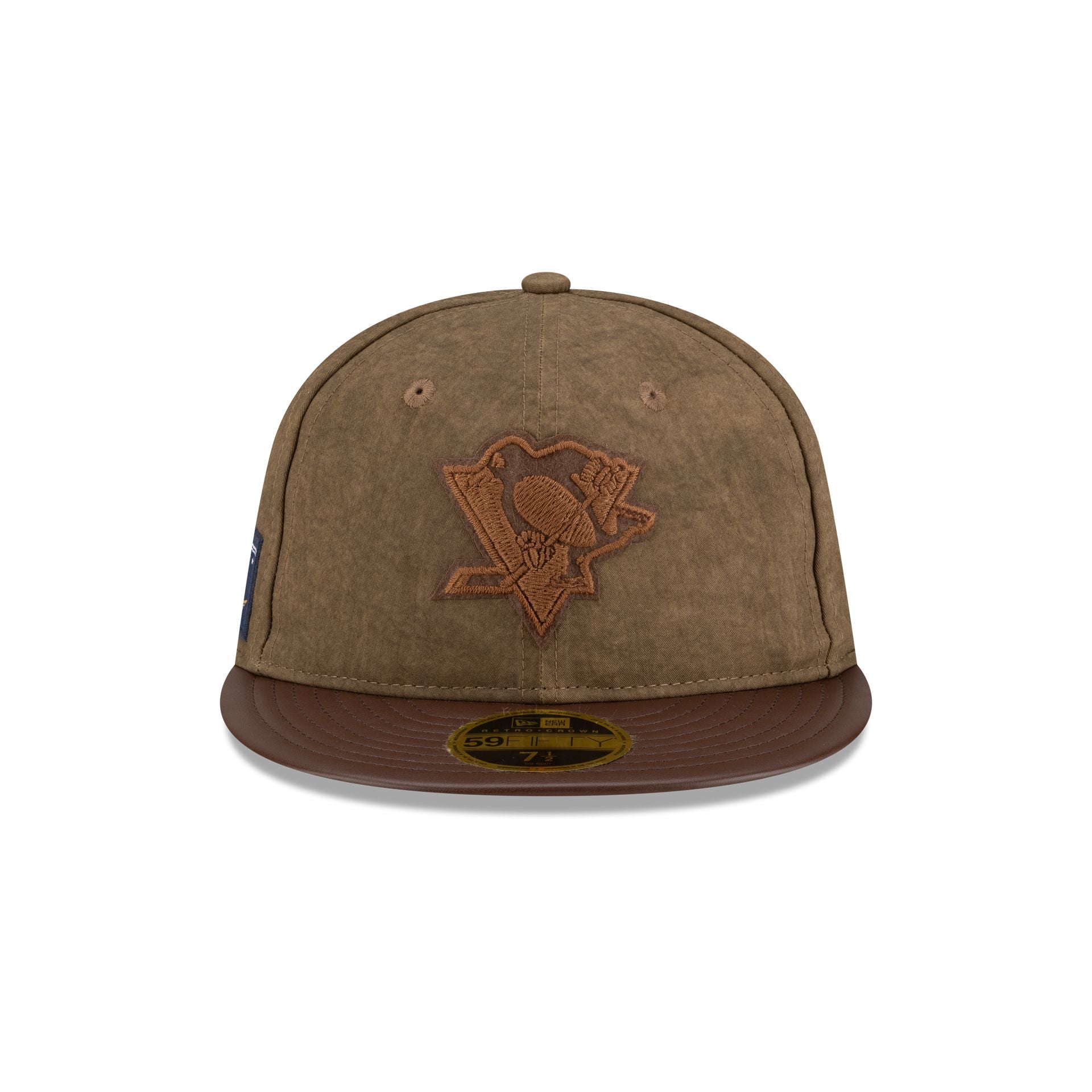 Alternative view of Pittsburgh Penguins Utility Linen Retro Crown 59Fifty Fitted Hat