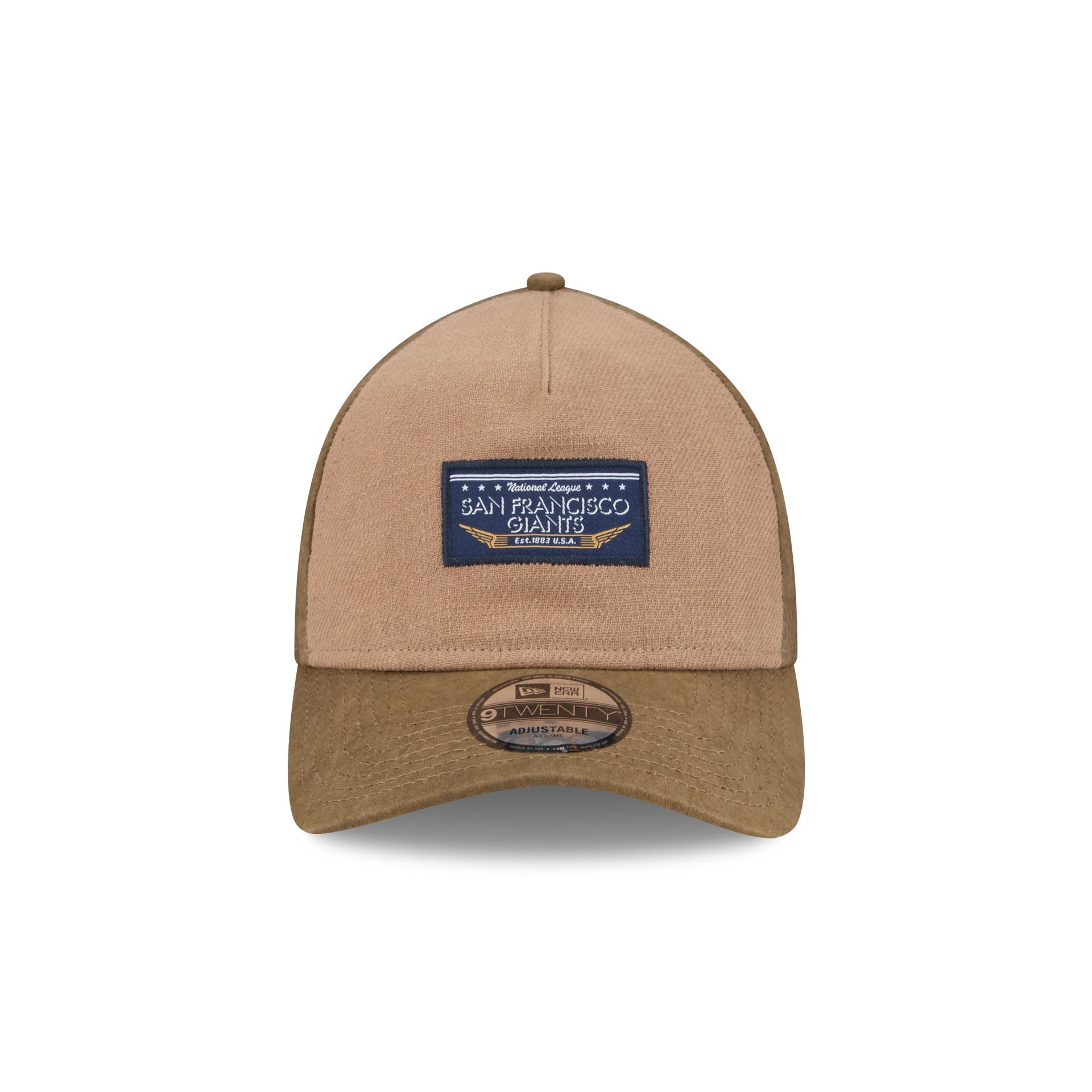 Alternative view of San Francisco Giants Utility Linen 9Twenty A-Frame Adjustable Hat