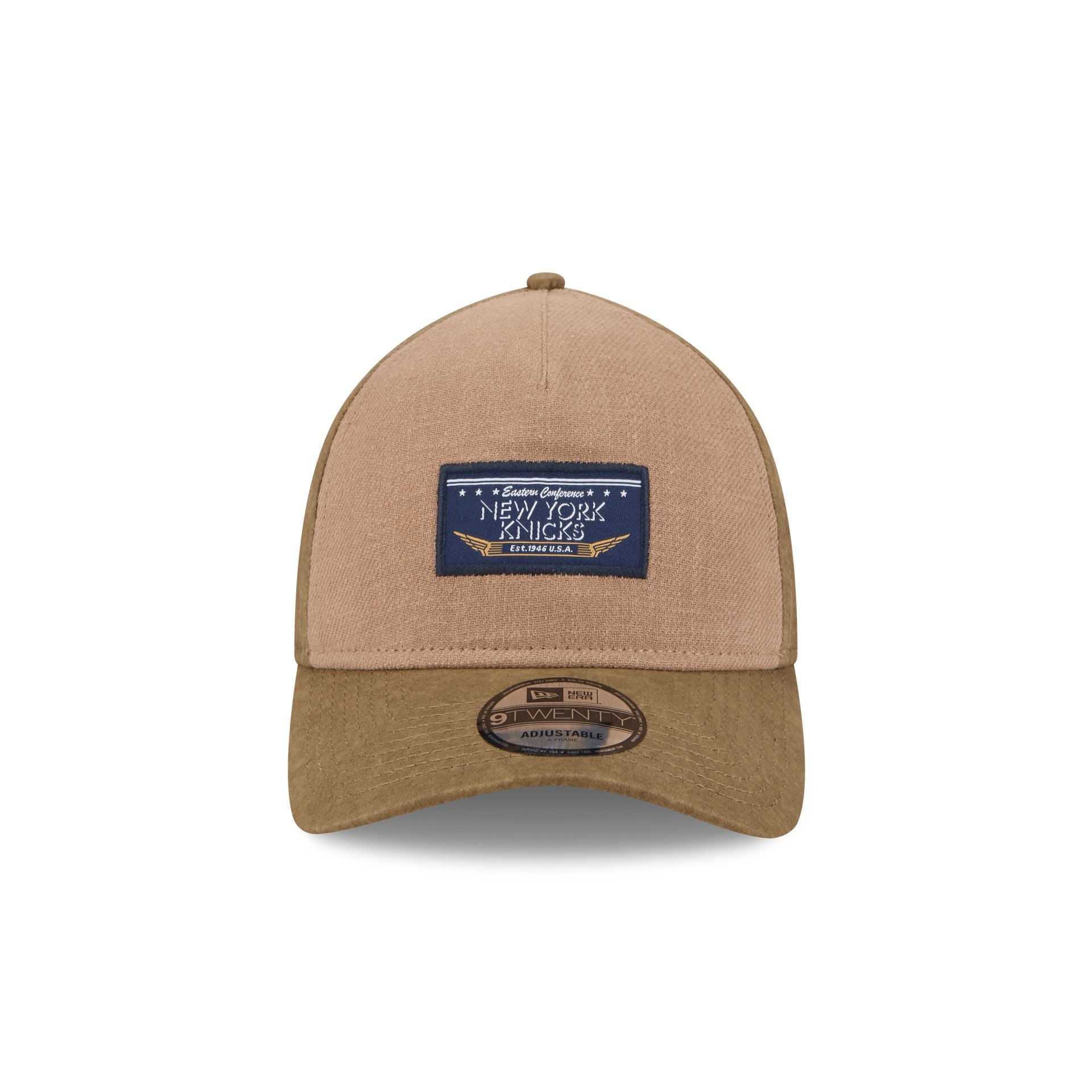 Alternative view of New York Knicks Utility Linen 9Twenty A-Frame Adjustable Hat