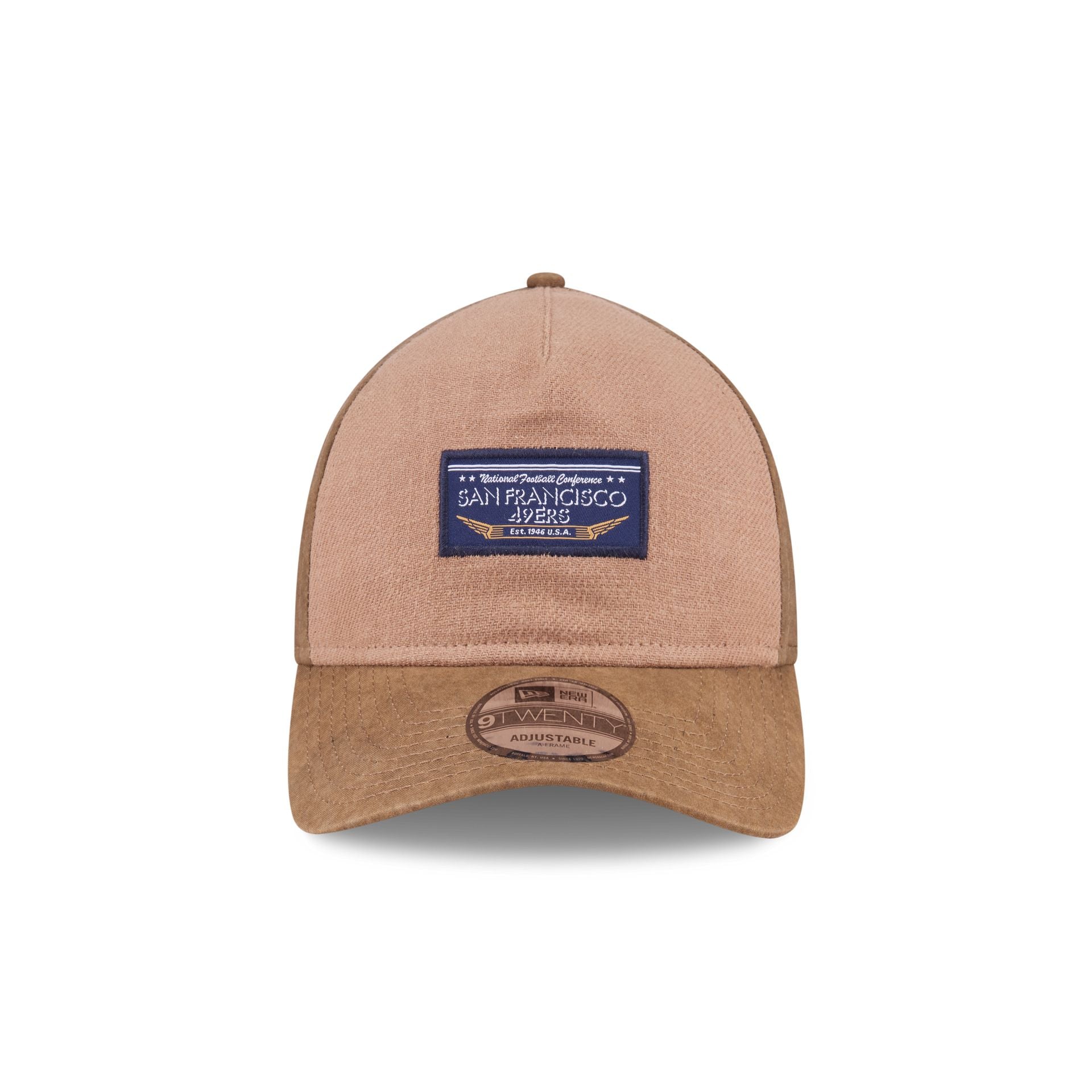 Alternative view of San Francisco 49Ers Utility Linen 9Twenty A-Frame Adjustable Hat