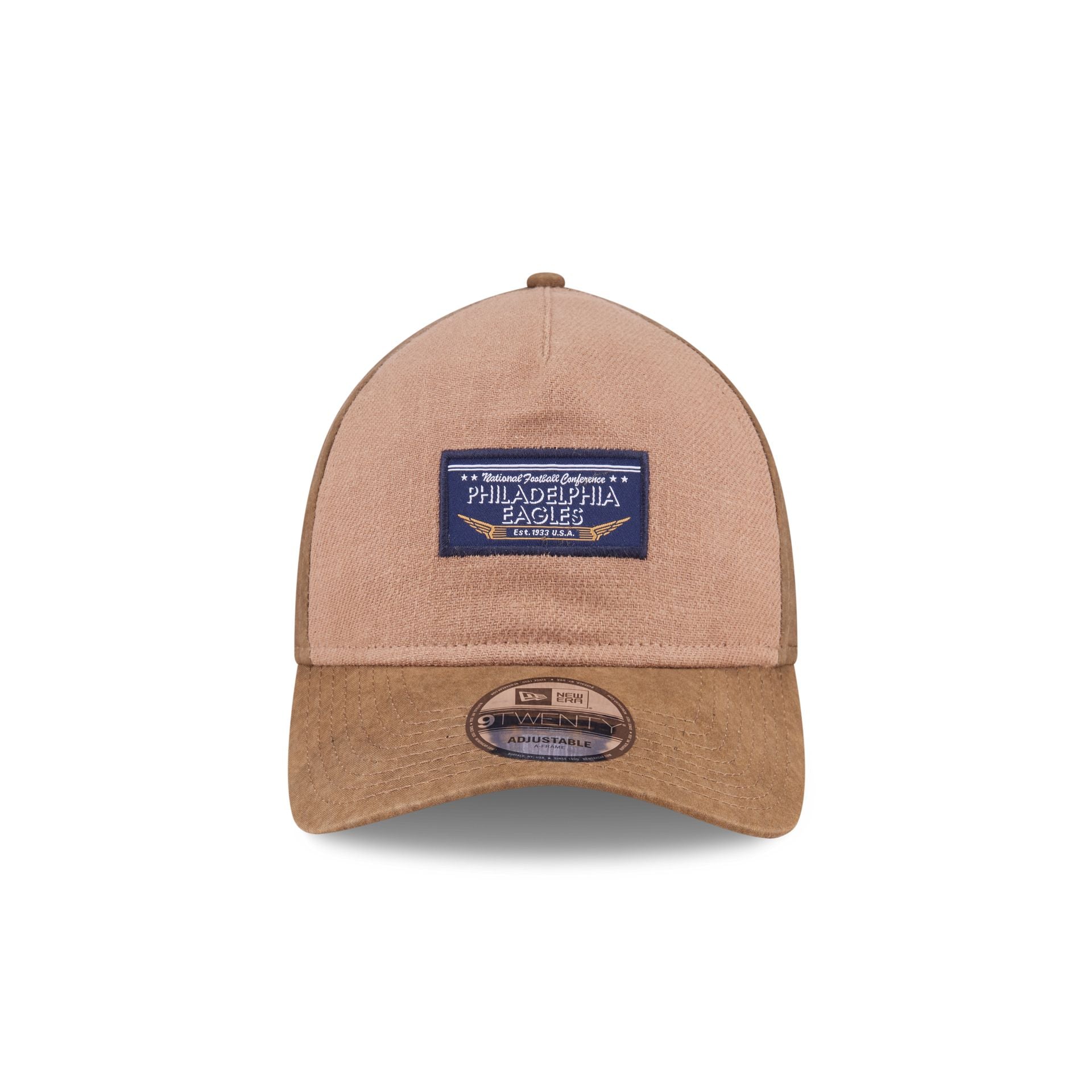 Alternative view of Philadelphia Eagles Utility Linen 9Twenty A-Frame Adjustable Hat