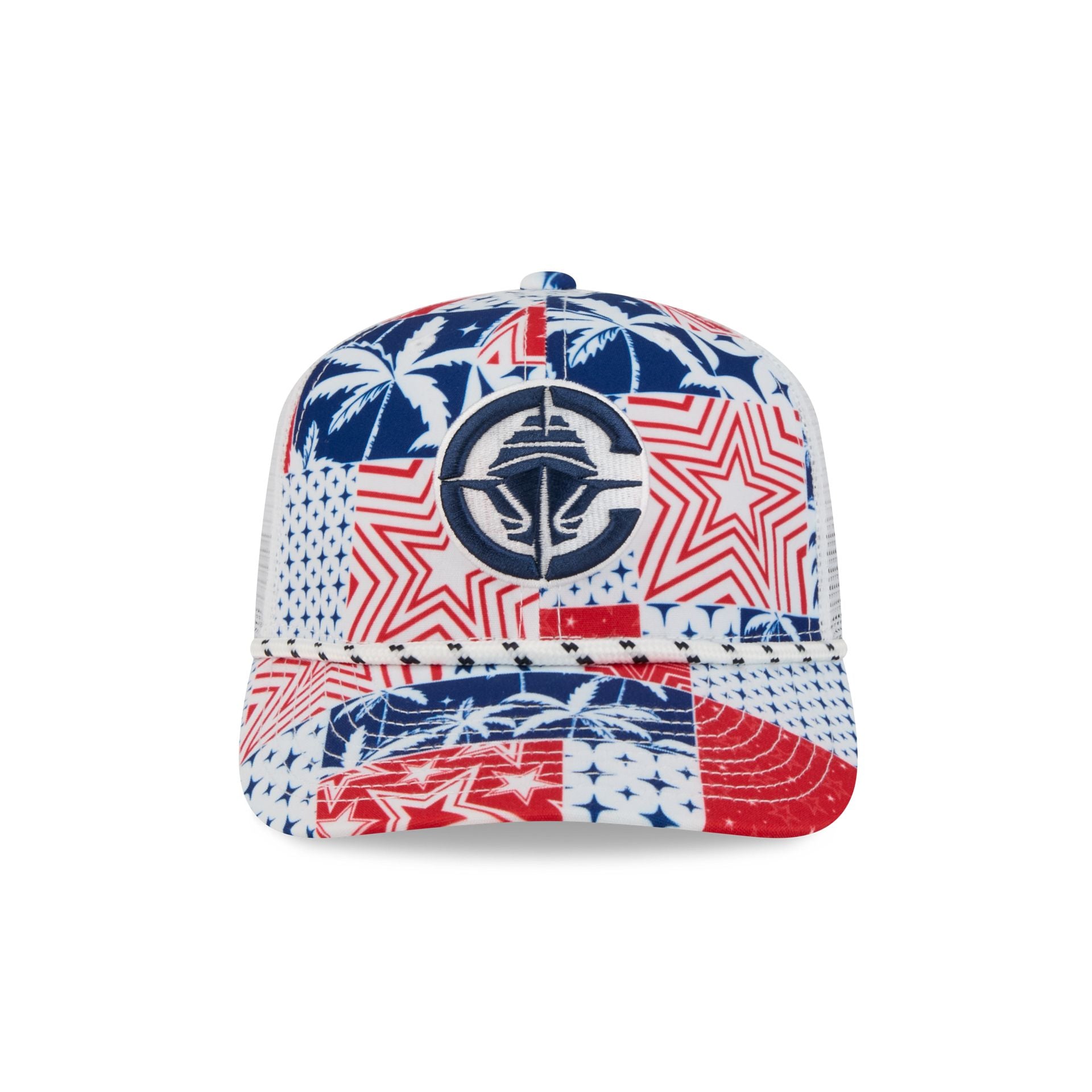 Alternative view of Los Angeles Clippers 2026 All-Star Game Quilt 9Seventy Trucker