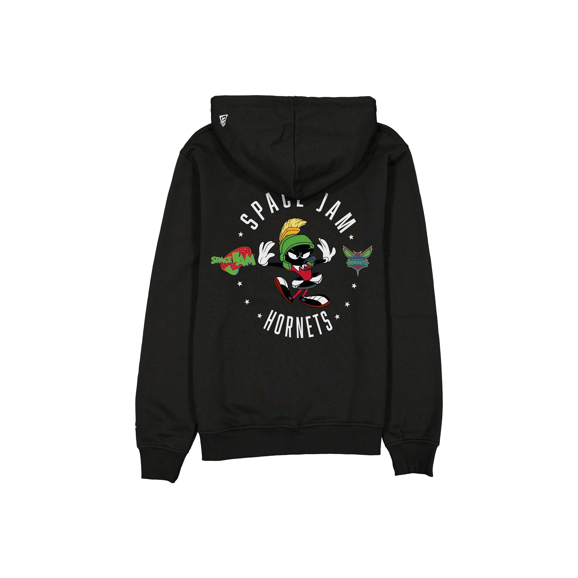 Alternative view of Space Jam X Charlotte Hornets Black Hoodie